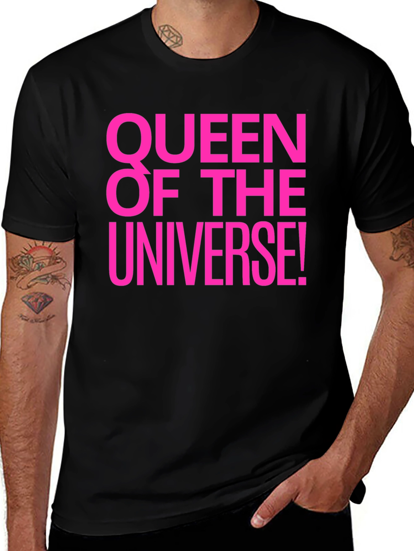 Queen of the Universe Black T-Shirt