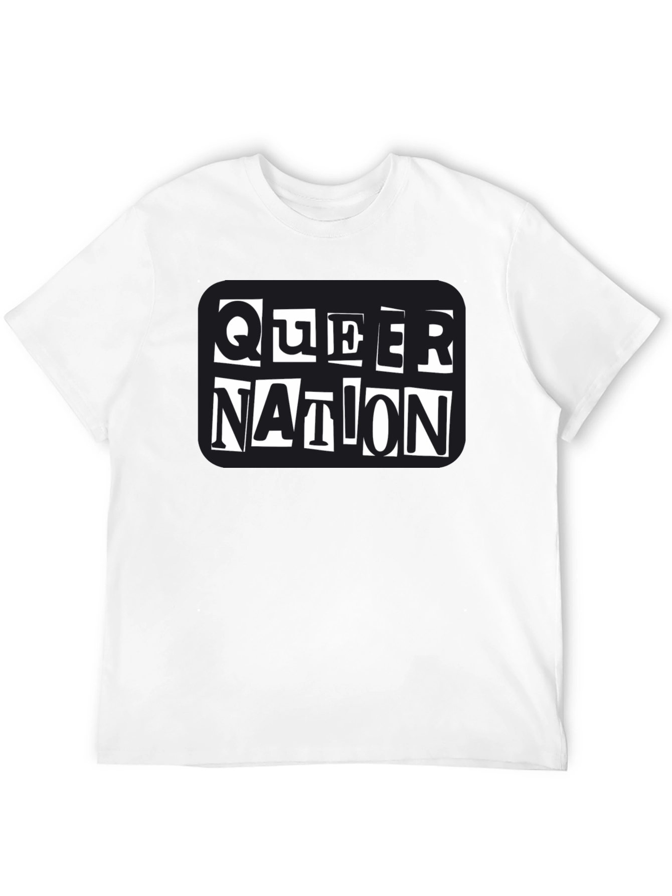 Queer Nation Black T-Shirt - Statement Tee