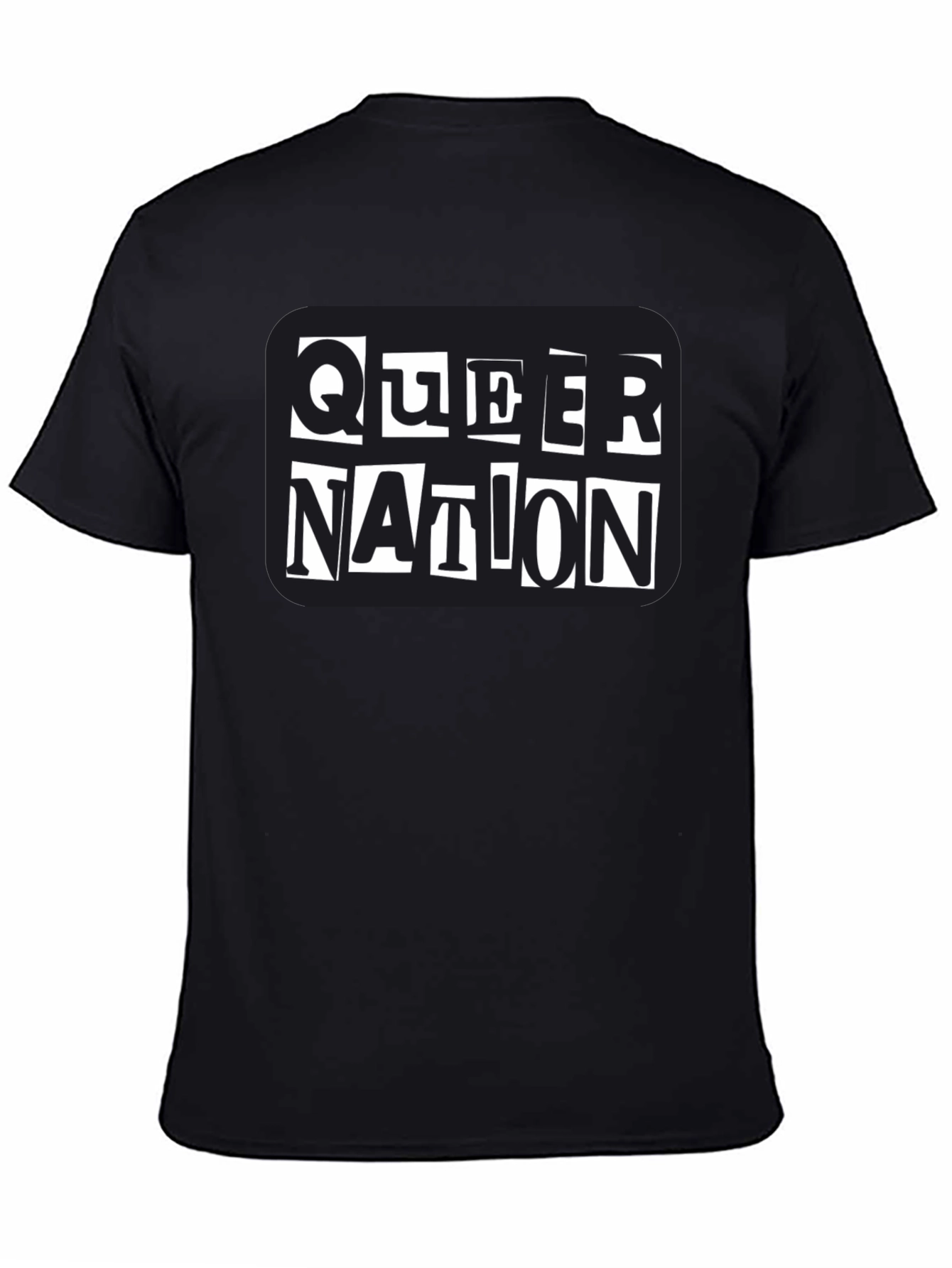 Queer Nation Black T-Shirt - Statement Tee