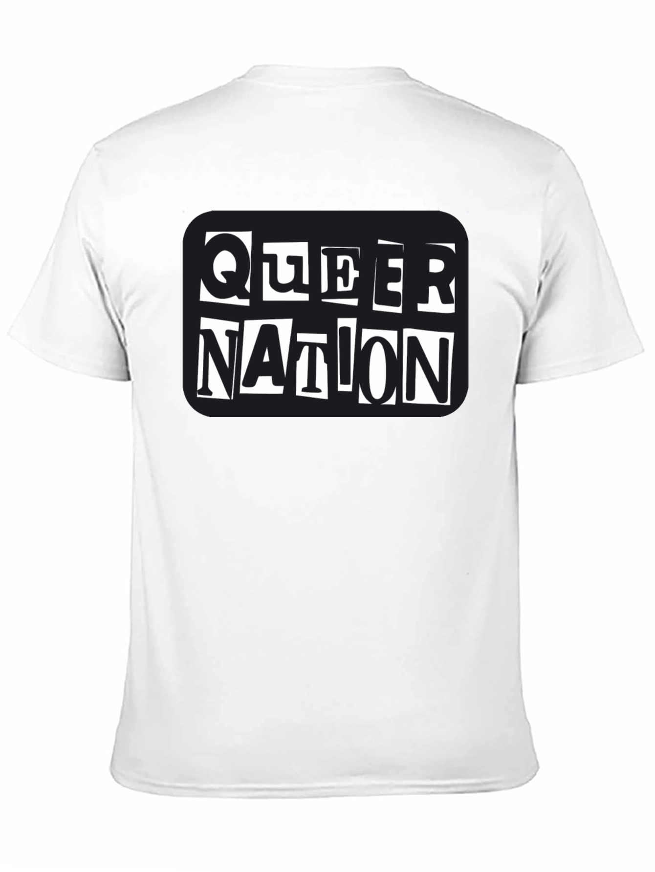 Queer Nation Black T-Shirt - Statement Tee
