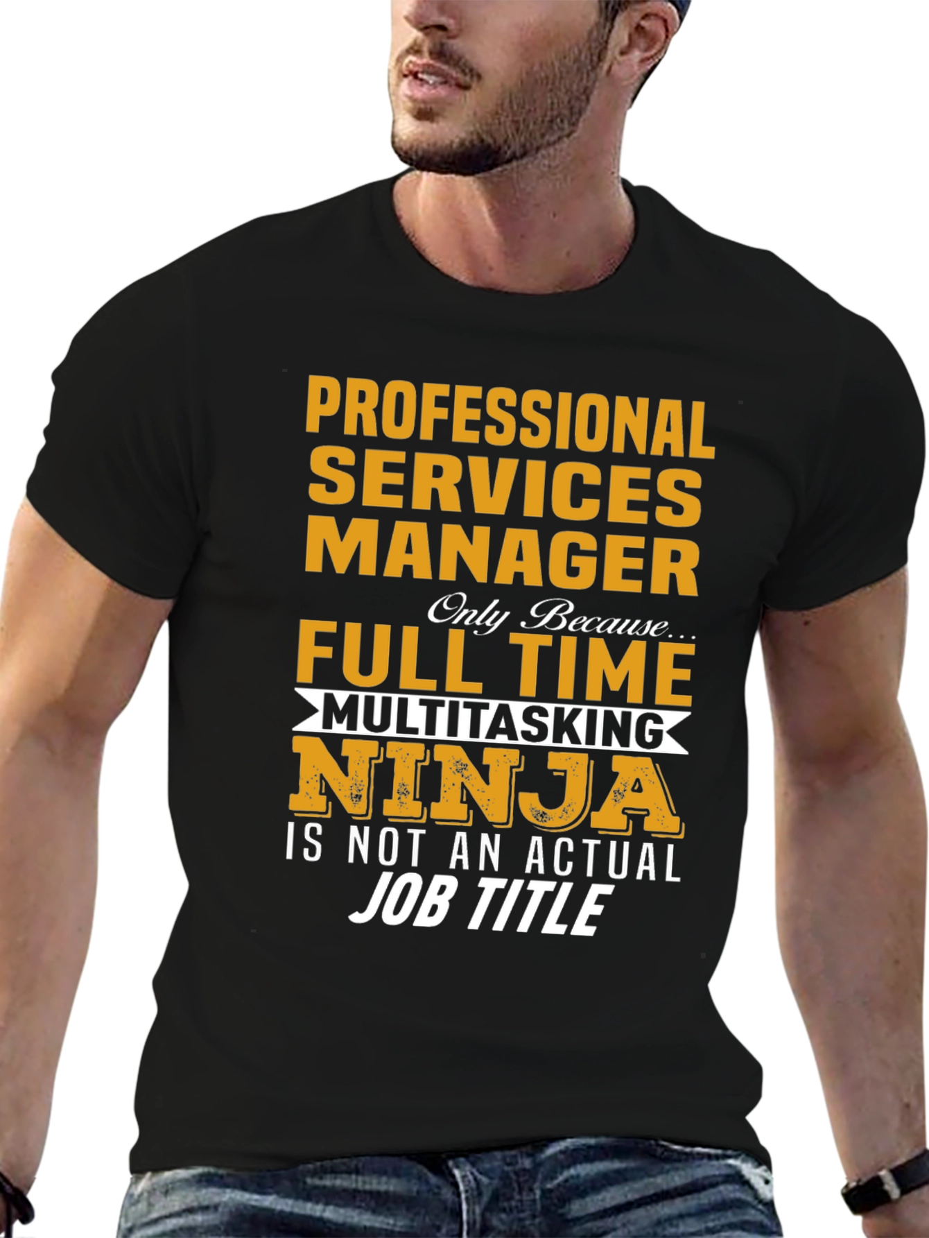 Professional Services Manager Ninja T-Shirt