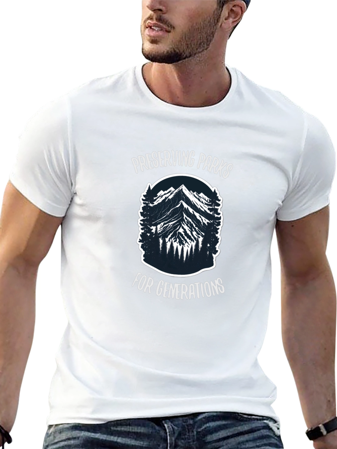 Preserving Parks Graphic T-Shirt