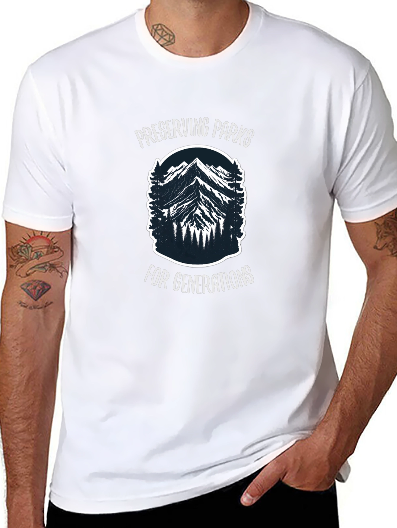 Preserving Parks Graphic T-Shirt