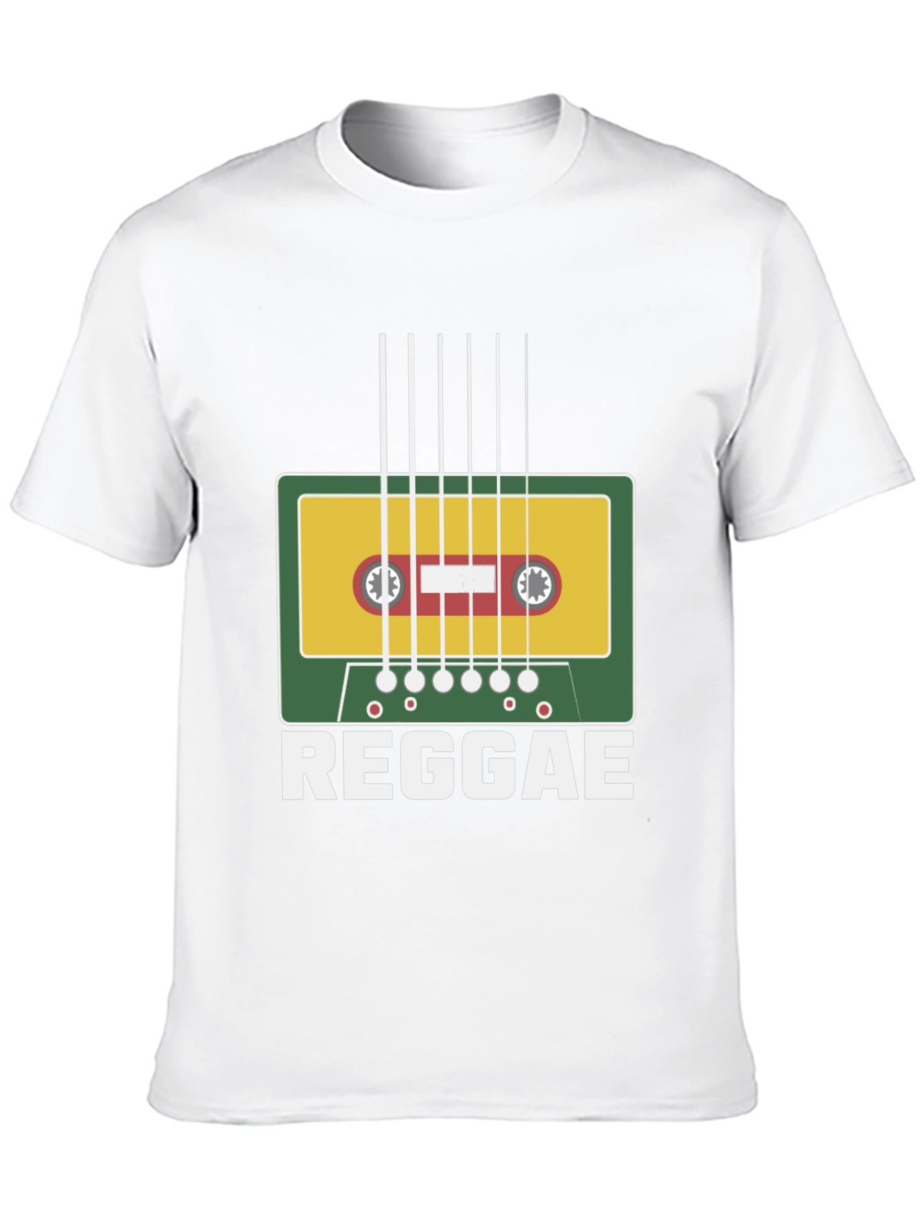 Reggae Music Cassette Tape Graphic T-Shirt