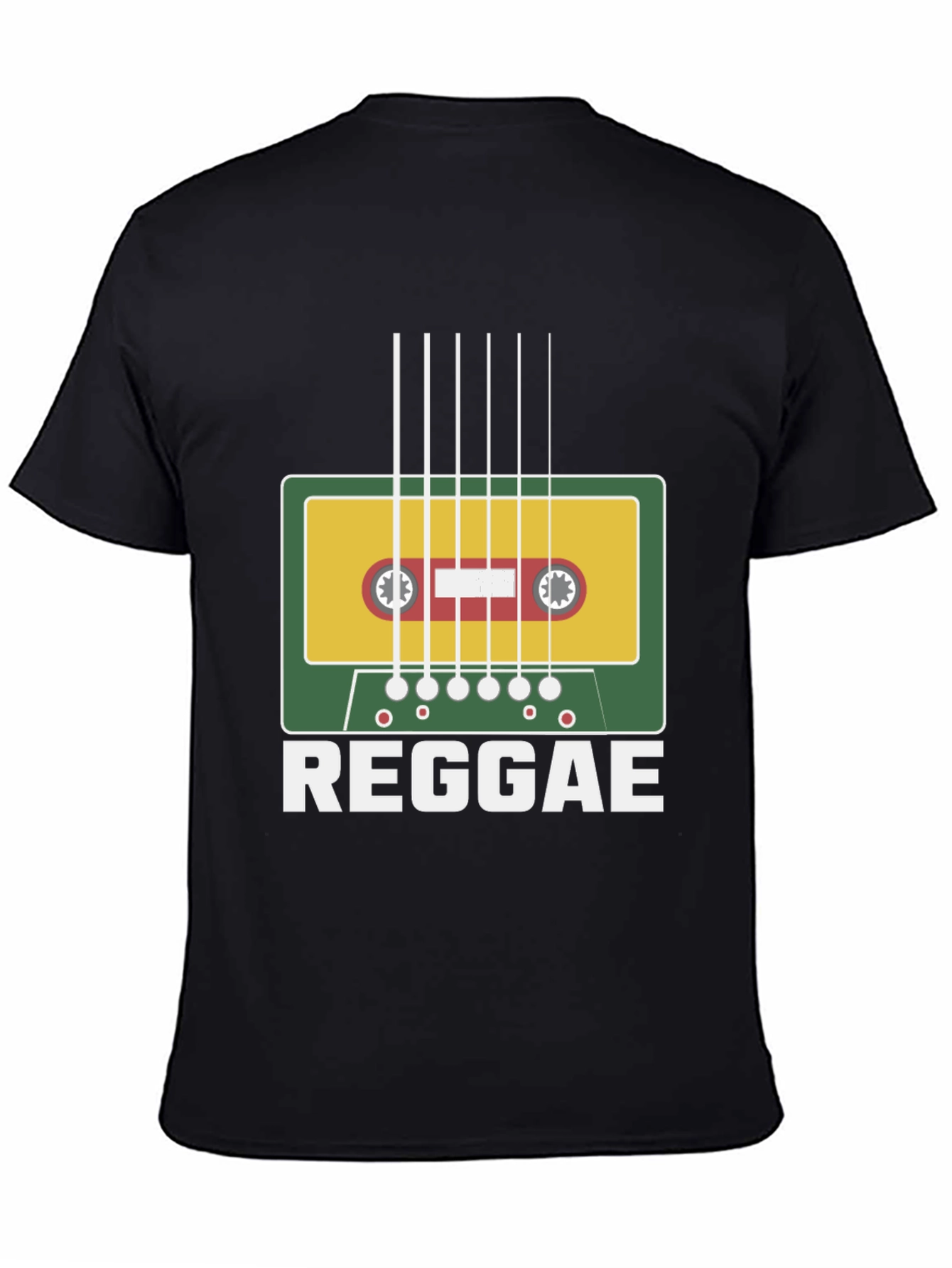 Reggae Music Cassette Tape Graphic T-Shirt