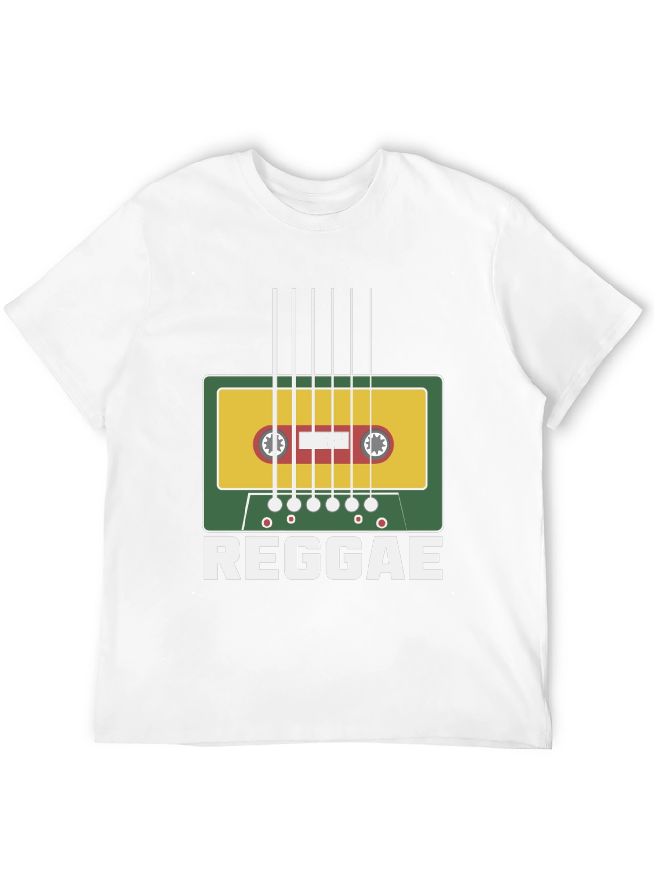Reggae Music Cassette Tape Graphic T-Shirt
