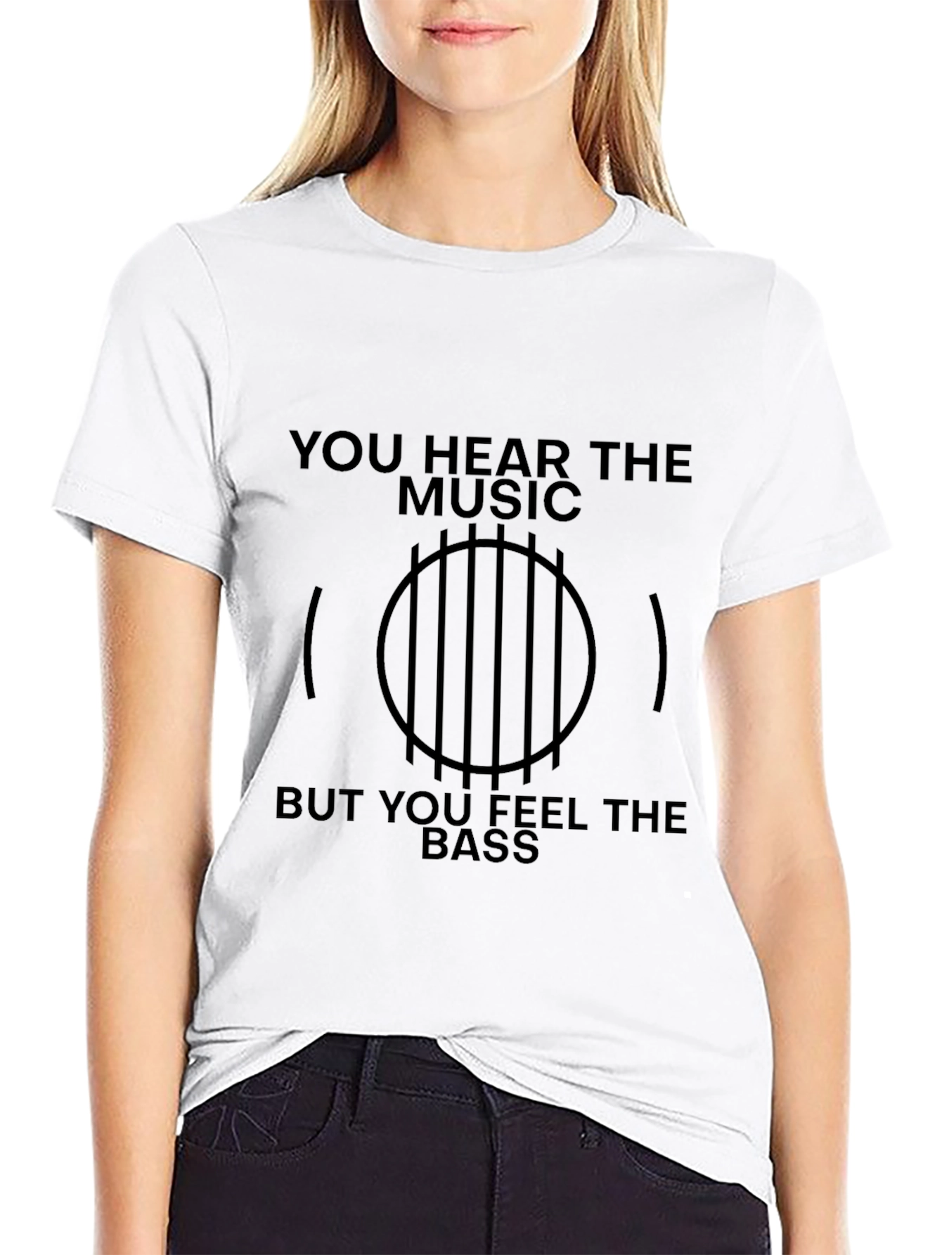Music Lovers Graphic Tee - Feel the Bass!