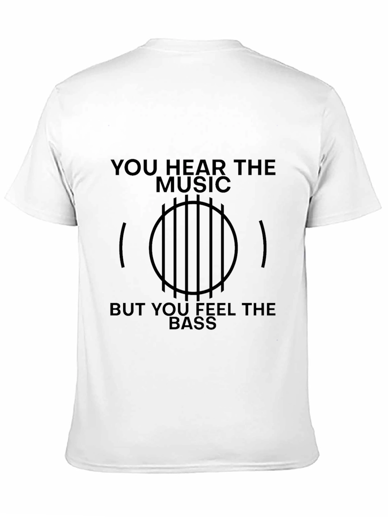 Music Lovers Graphic Tee - Feel the Bass!
