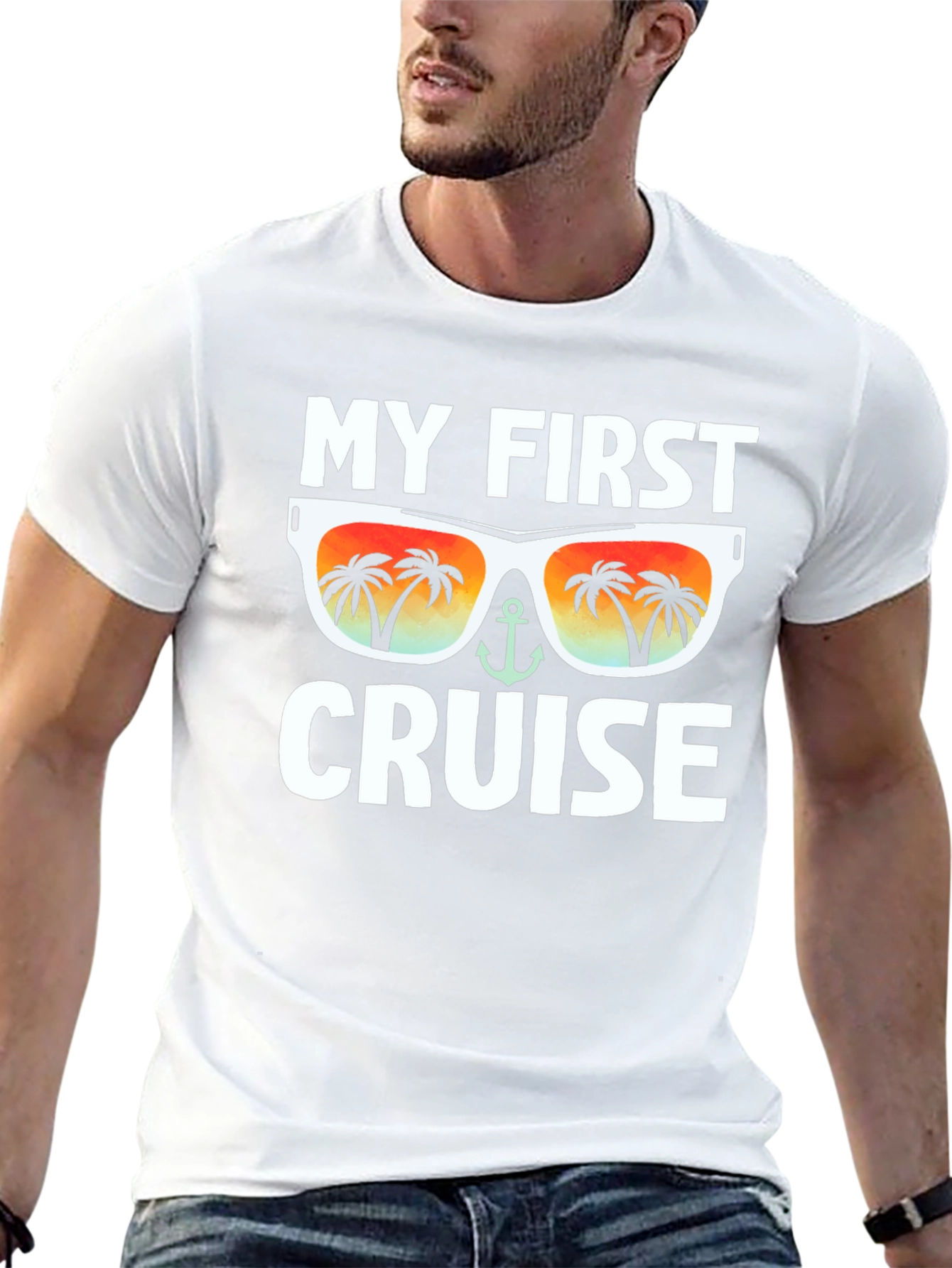 My First Cruise Graphic T-Shirt - Island Vacation Tee