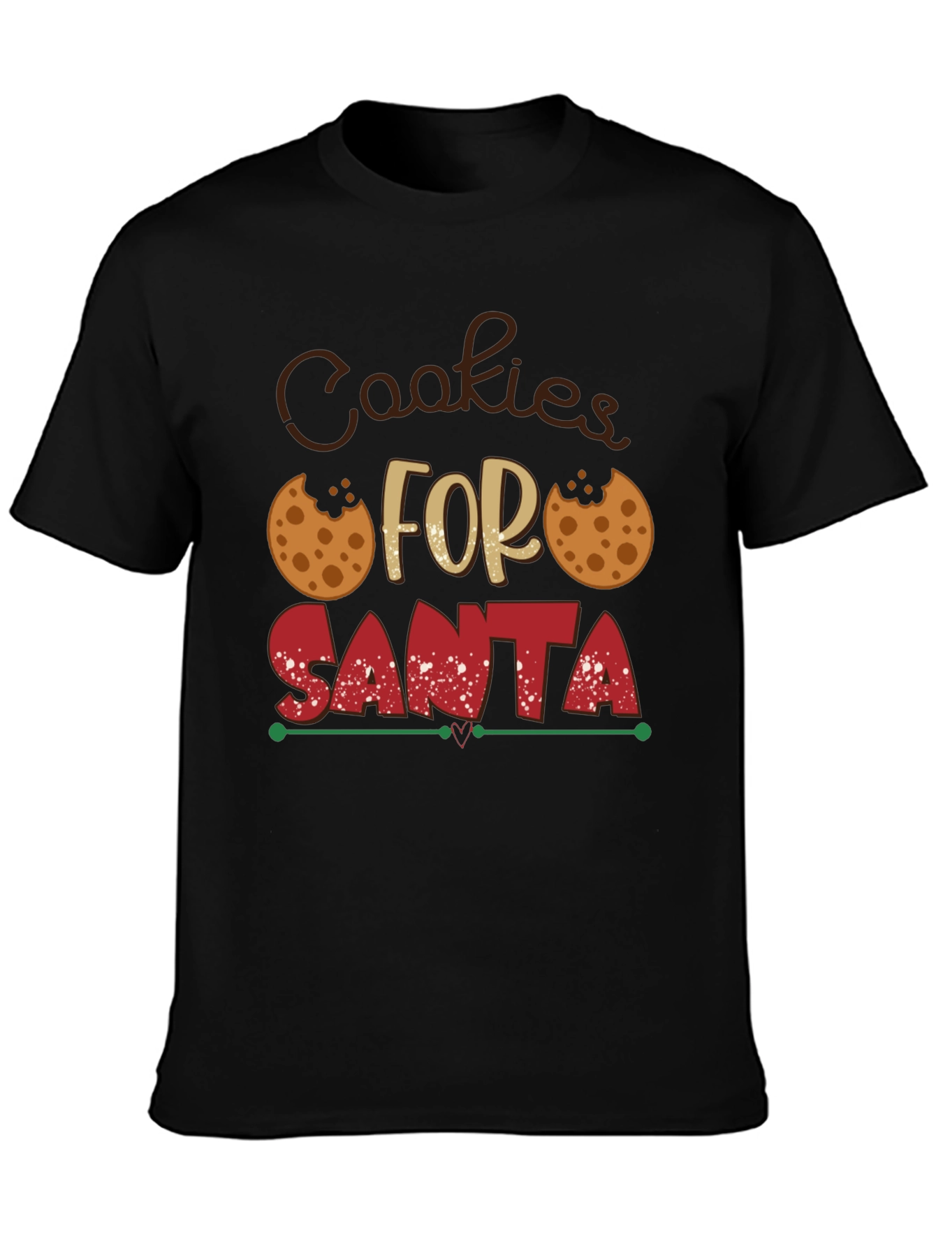 Cookies for Santa T-Shirt - Holiday Festive Wear