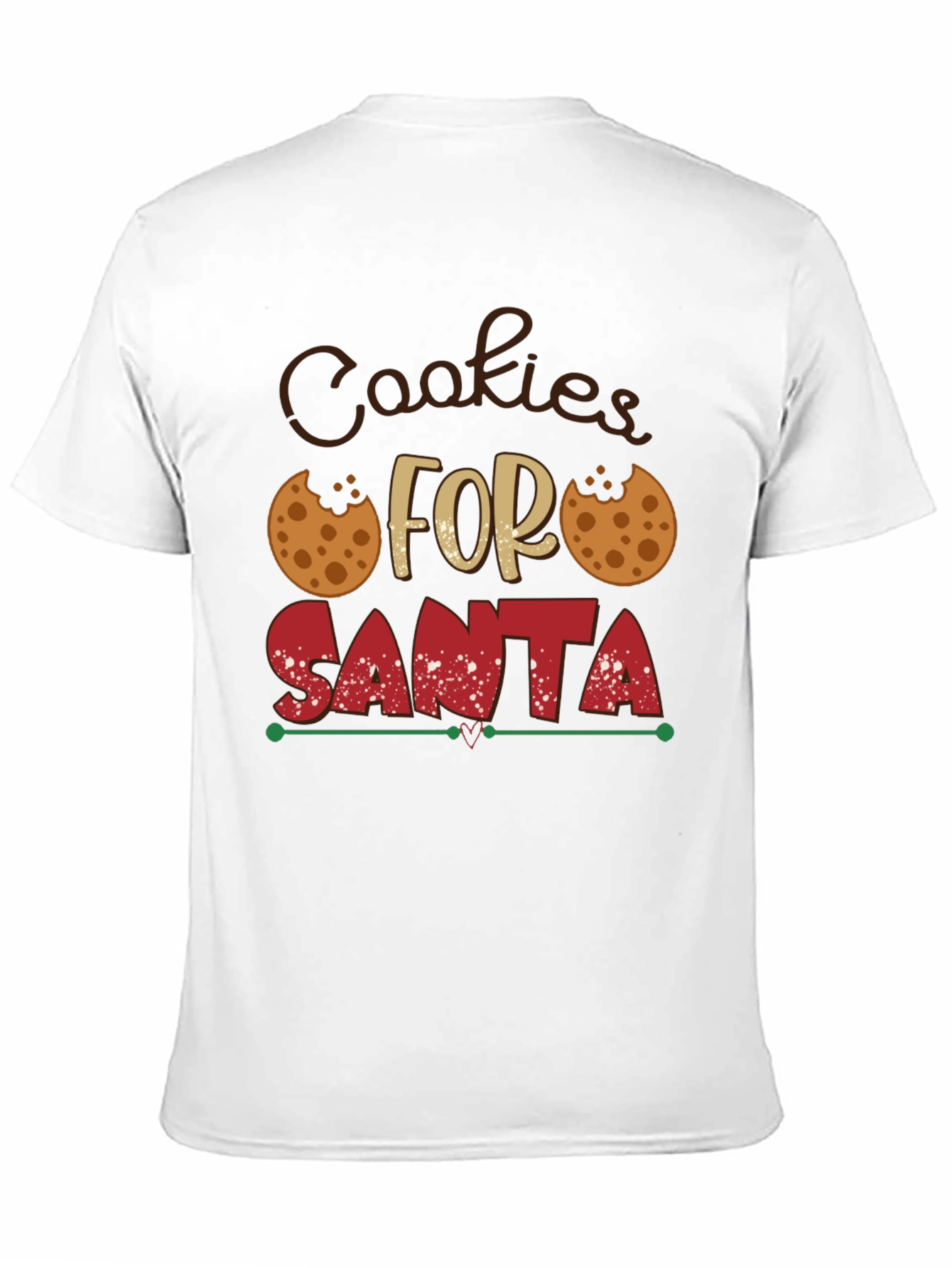 Cookies for Santa T-Shirt - Holiday Festive Wear