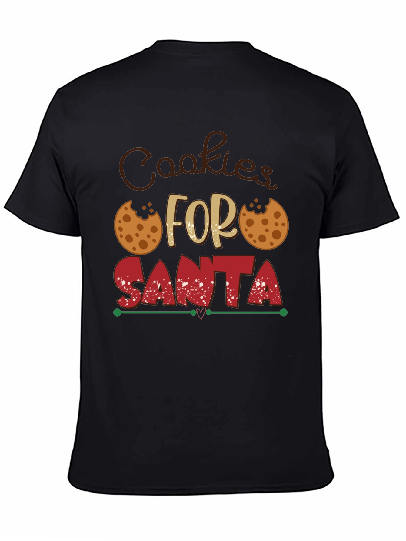 Cookies for Santa T-Shirt - Holiday Festive Wear