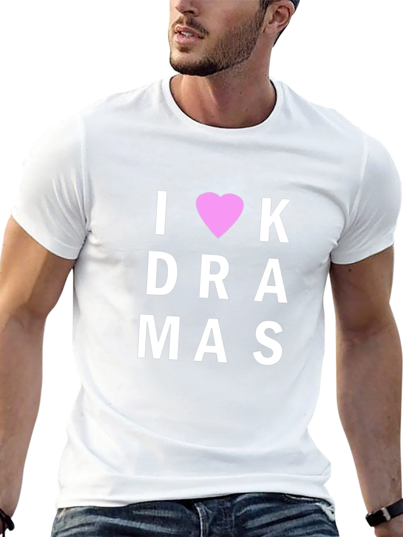 I Heart K-Dramas Black T-Shirt