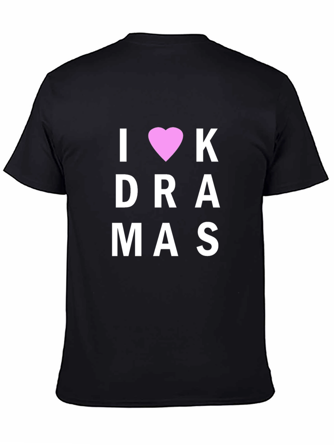I Heart K-Dramas Black T-Shirt