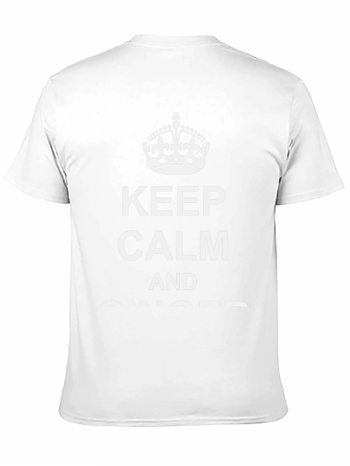 Keep Calm and [Text] Graphic T-Shirt