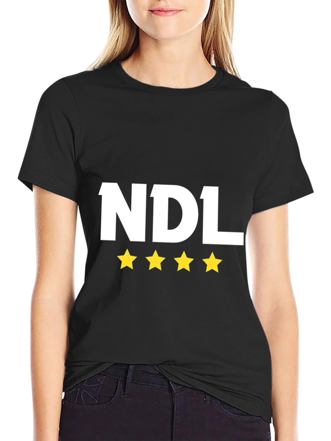 NDL Four Star Graphic Tee - Black