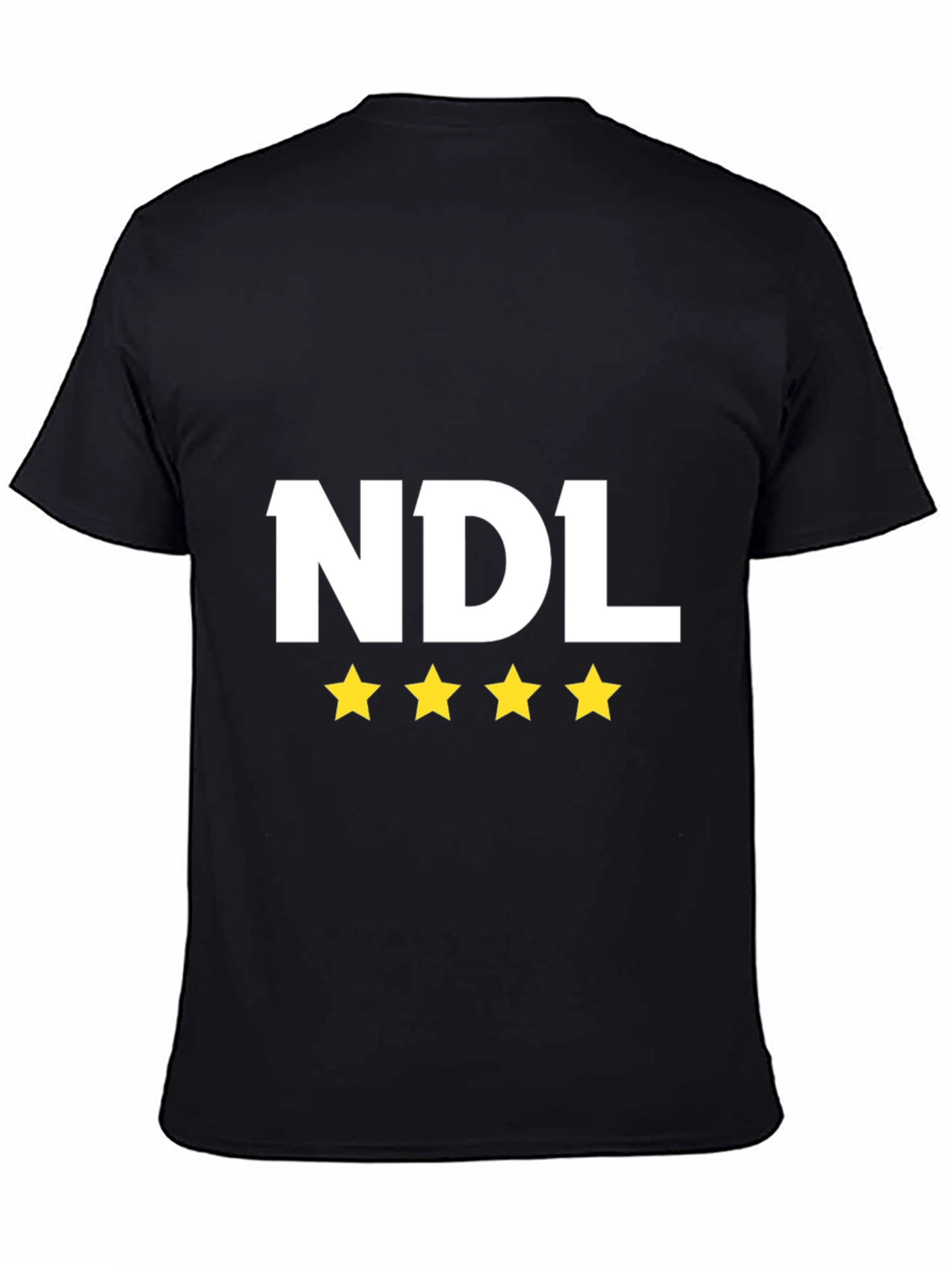 NDL Four Star Graphic Tee - Black