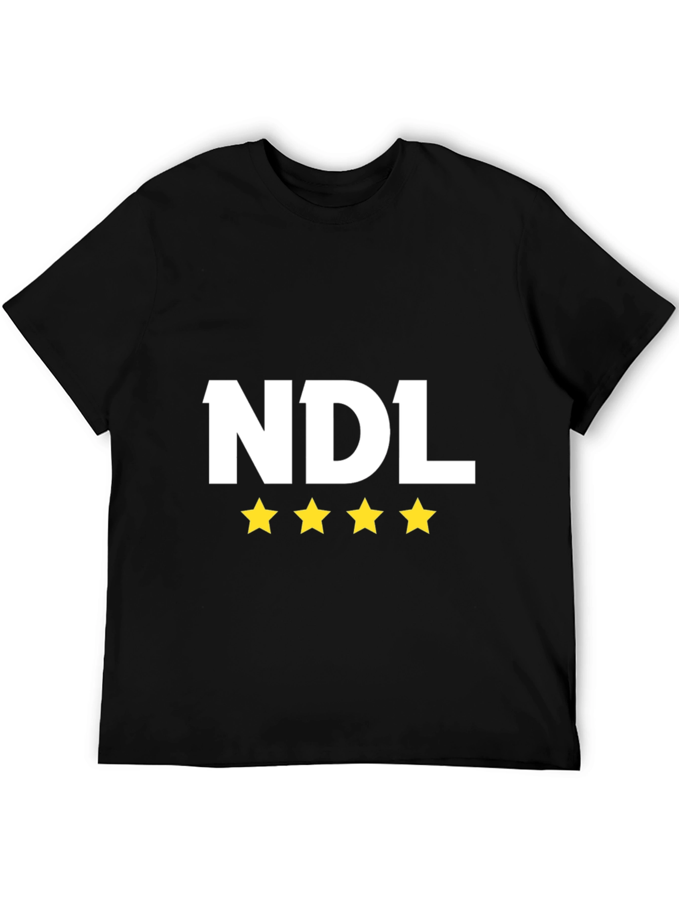 NDL Four Star Graphic Tee - Black