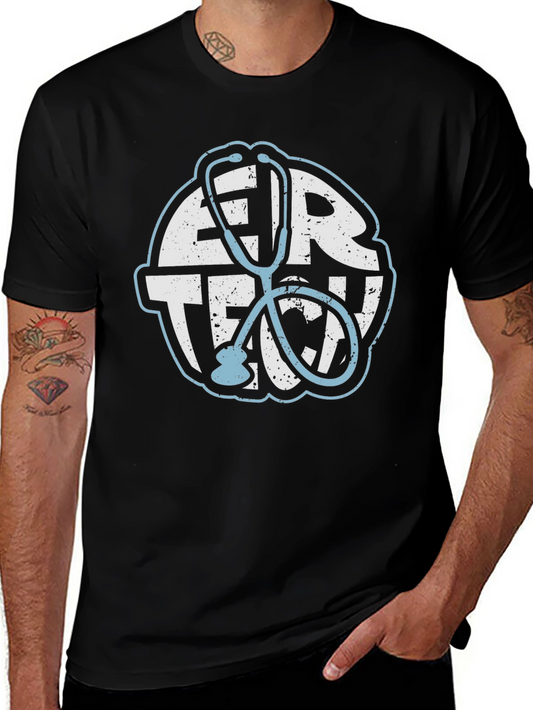 ER Tech Stethoscope Graphic T-Shirt