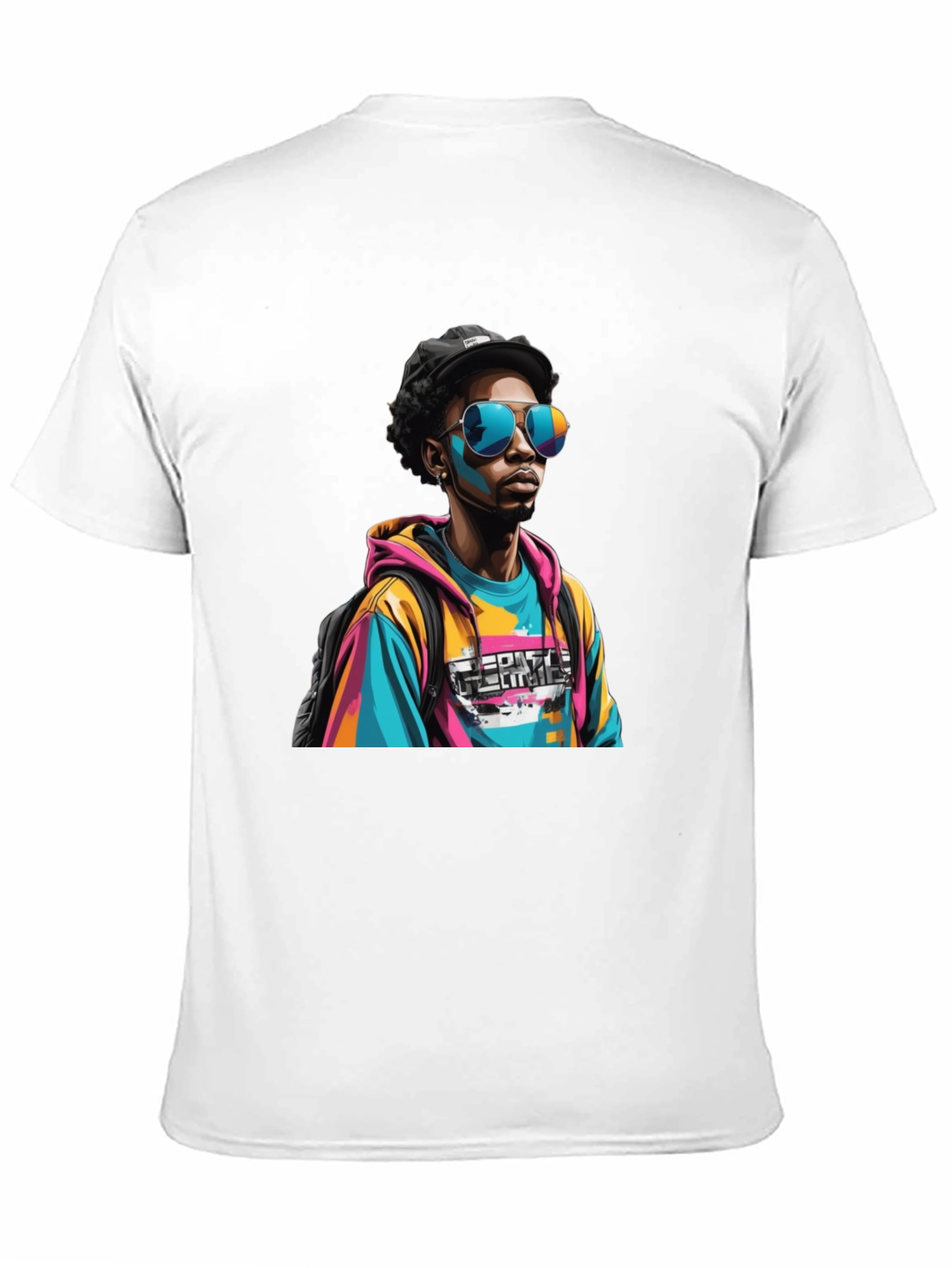 Vibrant Graphic Tee - Urban Style