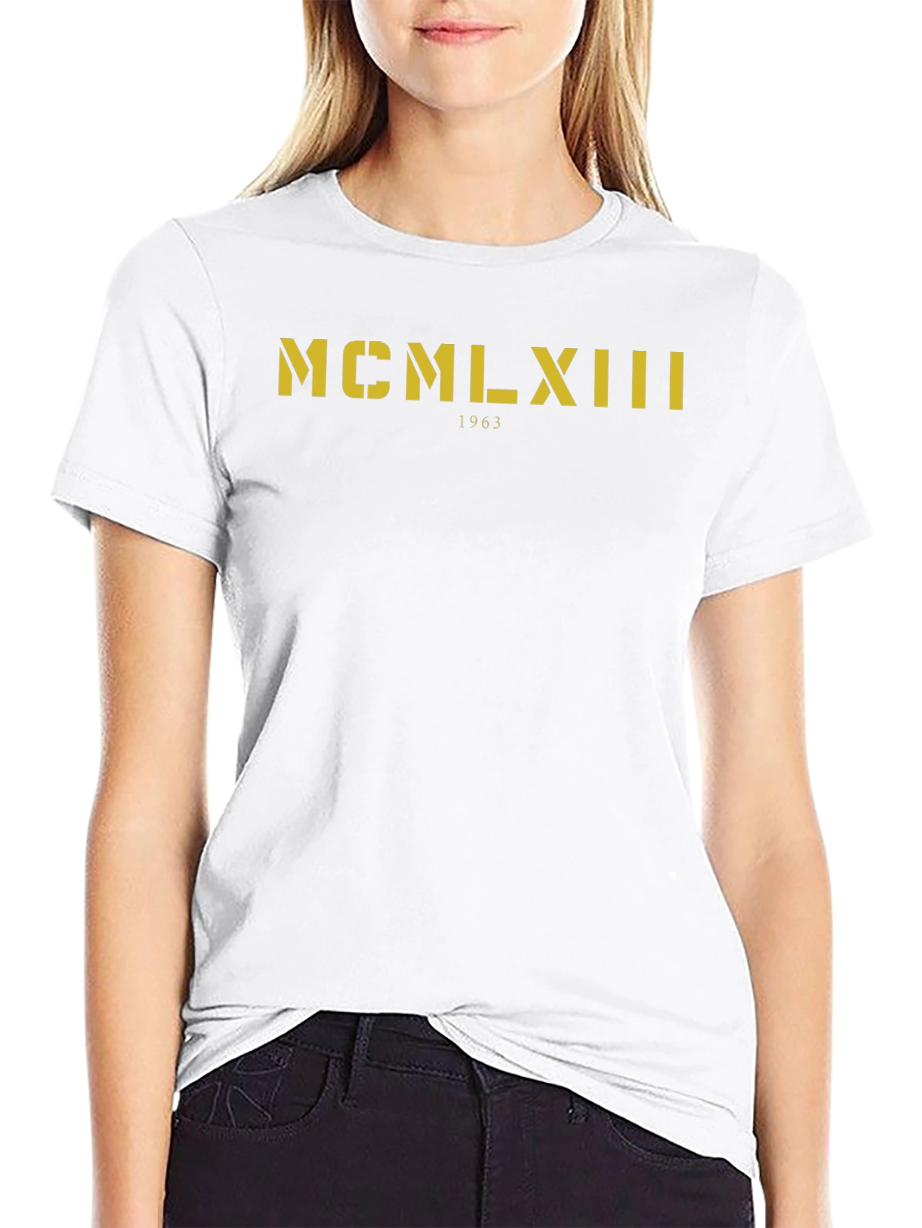 MCMLXIII 1963 Graphic Tee - Mens Black T-Shirt
