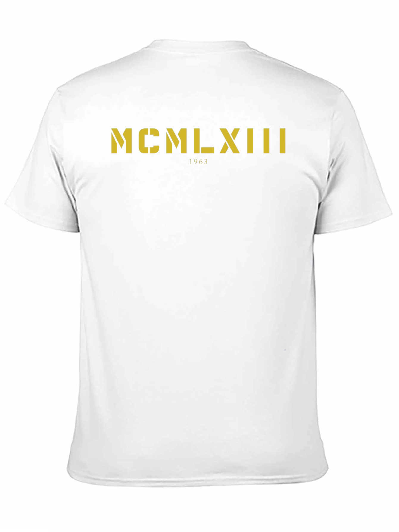 MCMLXIII 1963 Graphic Tee - Mens Black T-Shirt