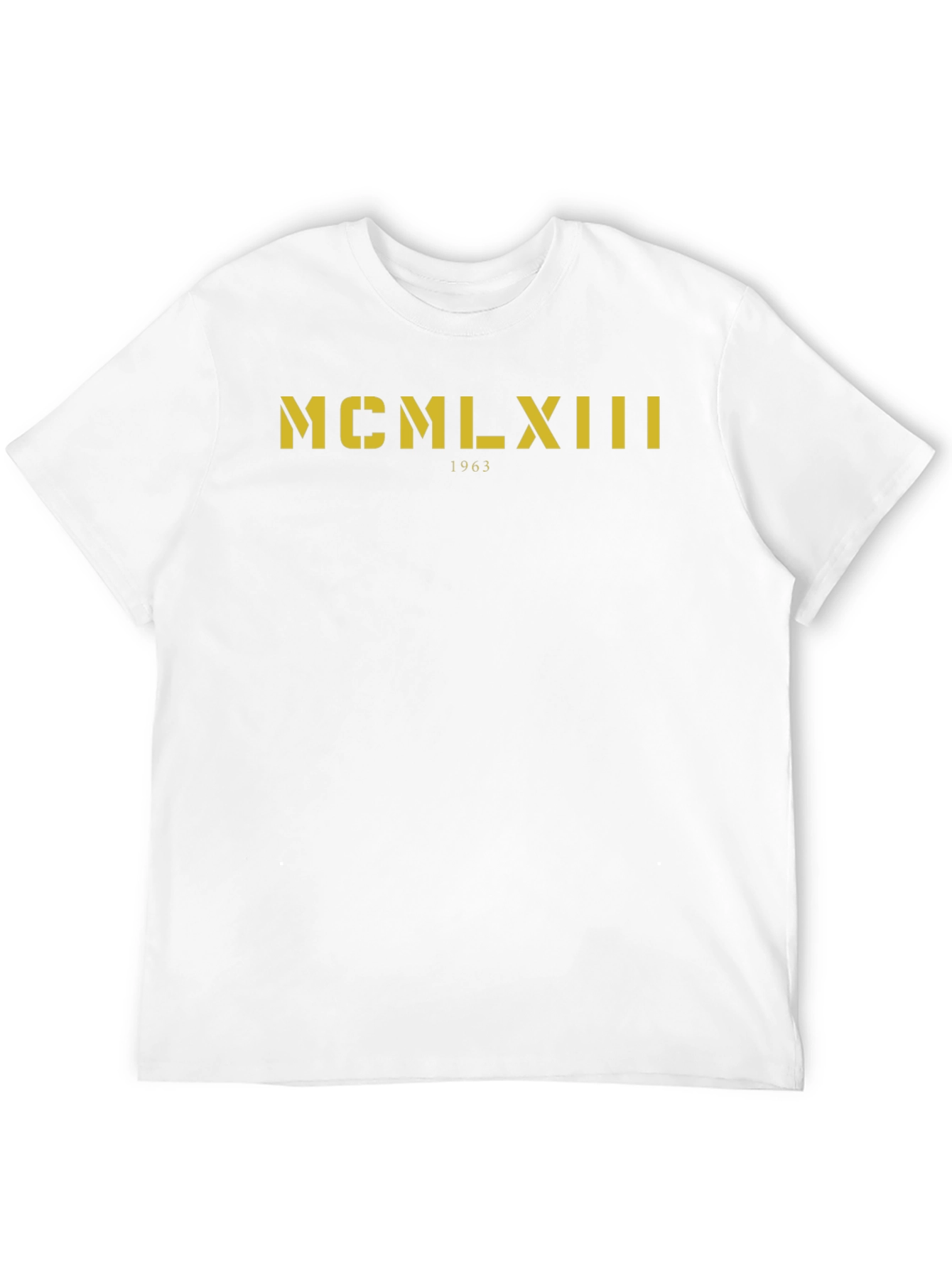 MCMLXIII 1963 Graphic Tee - Mens Black T-Shirt