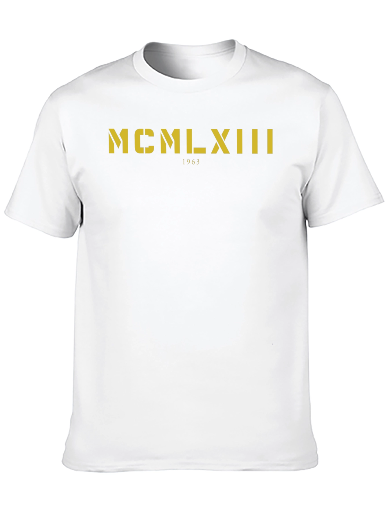 MCMLXIII 1963 Graphic Tee - Mens Black T-Shirt