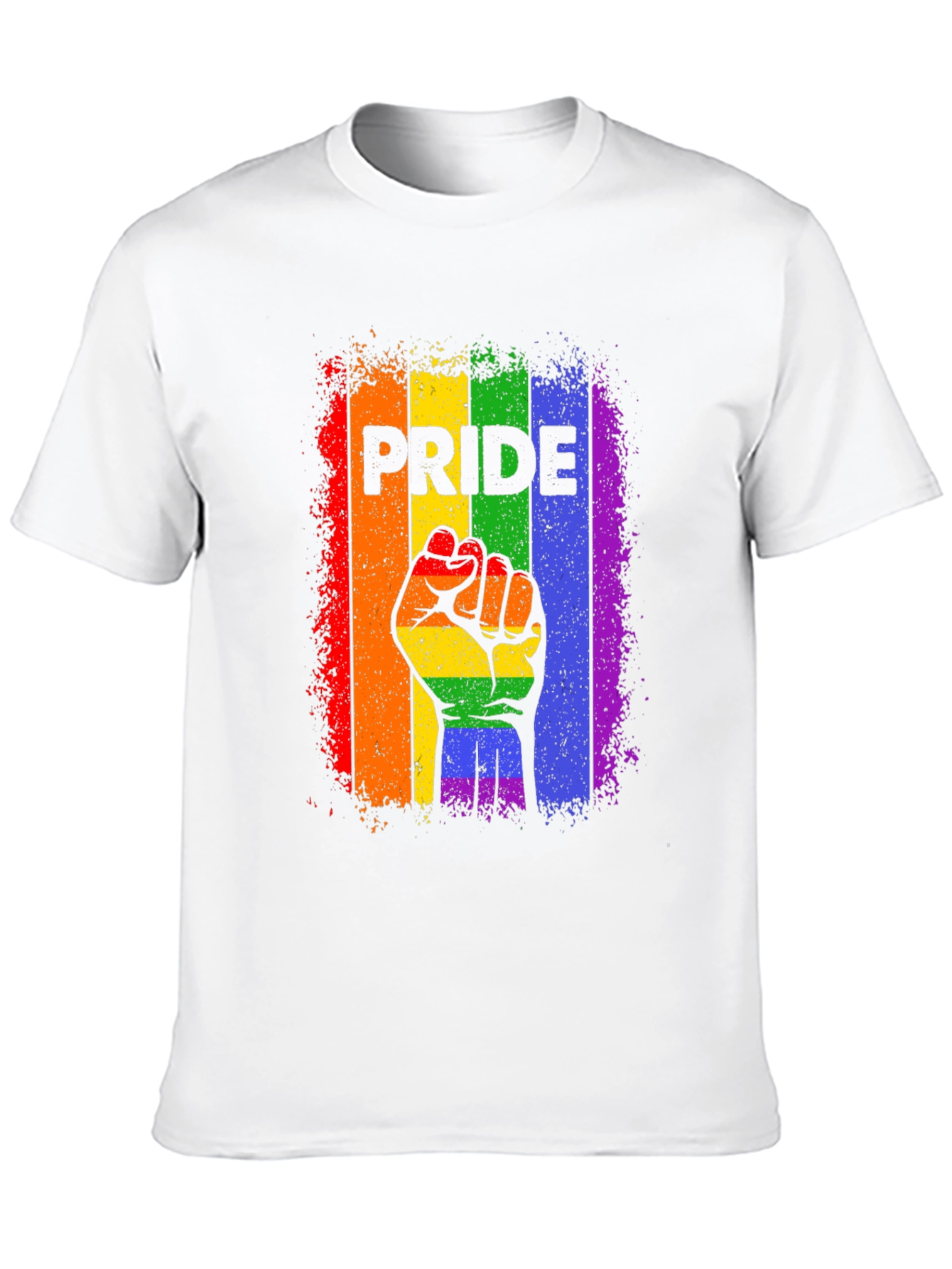 Pride Rainbow Fist Graphic Tee