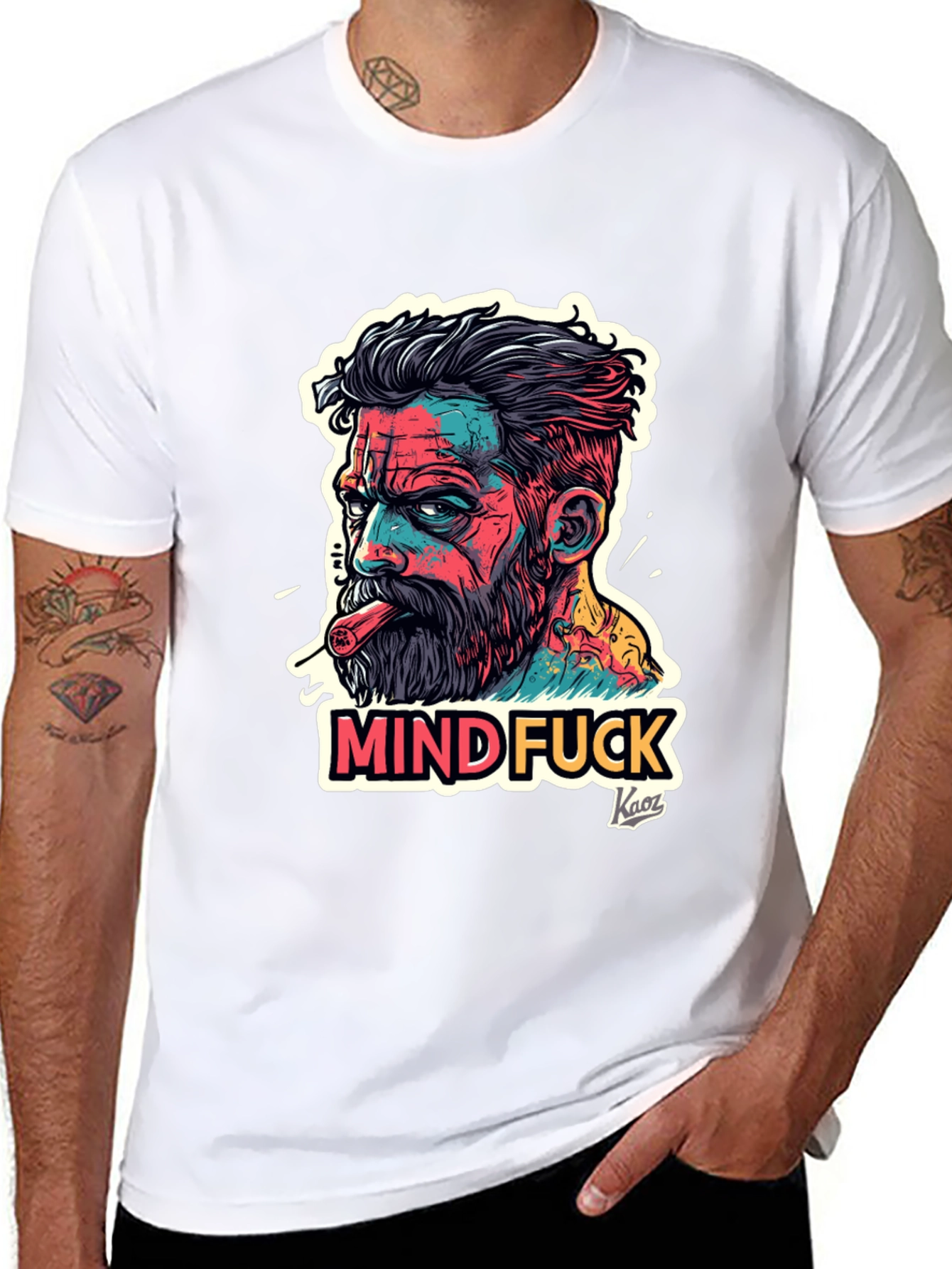 Mindf*ck Graphic Tee - Edgy Streetwear