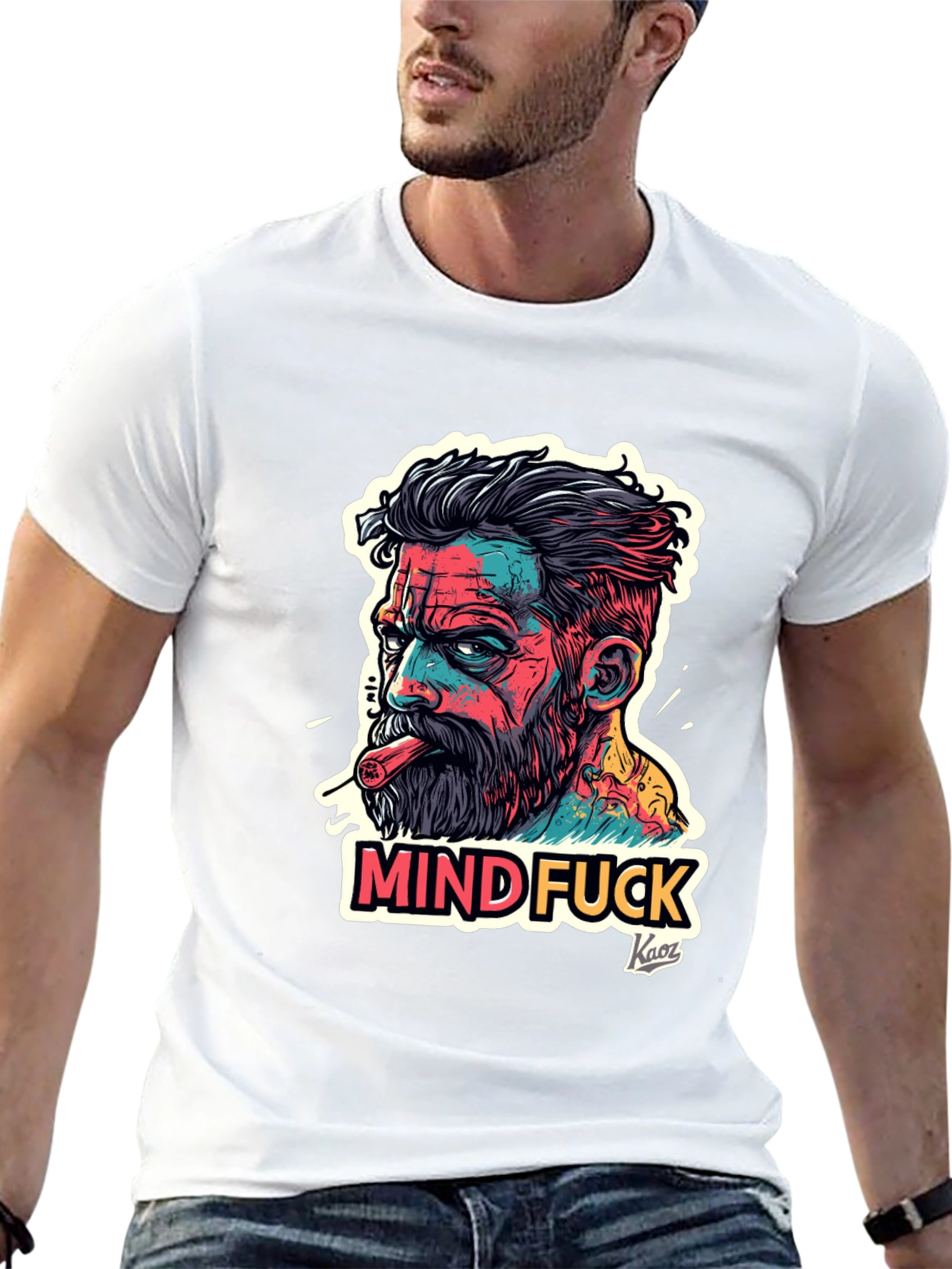 Mindf*ck Graphic Tee - Edgy Streetwear