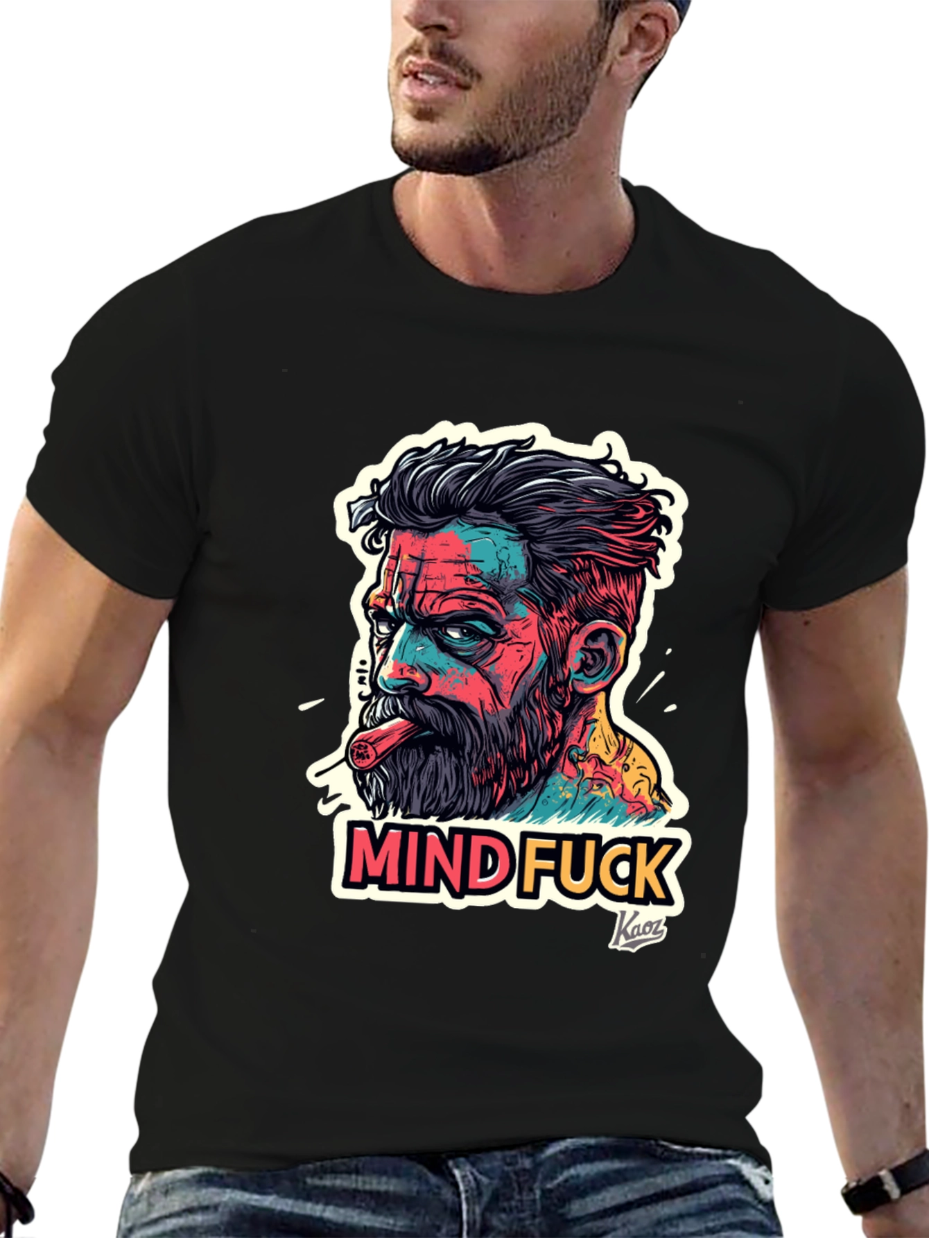 Mindf*ck Graphic Tee - Edgy Streetwear