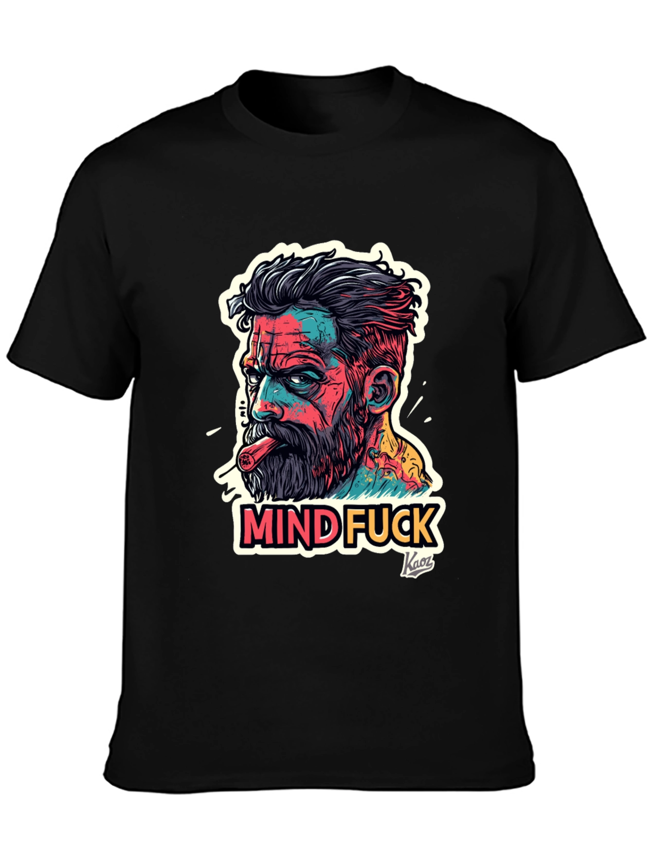 Mindf*ck Graphic Tee - Edgy Streetwear