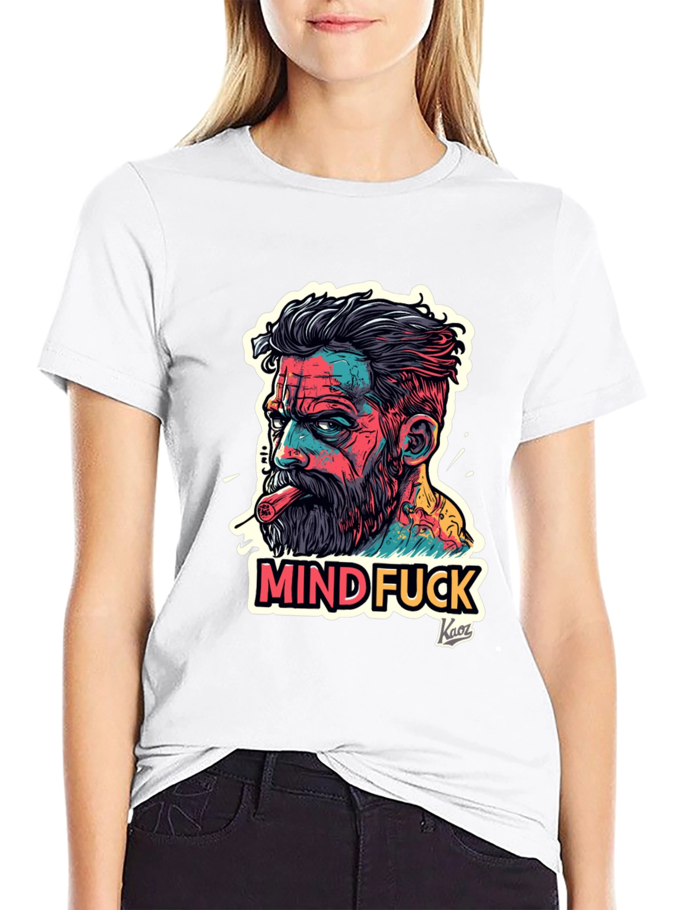 Mindf*ck Graphic Tee - Edgy Streetwear