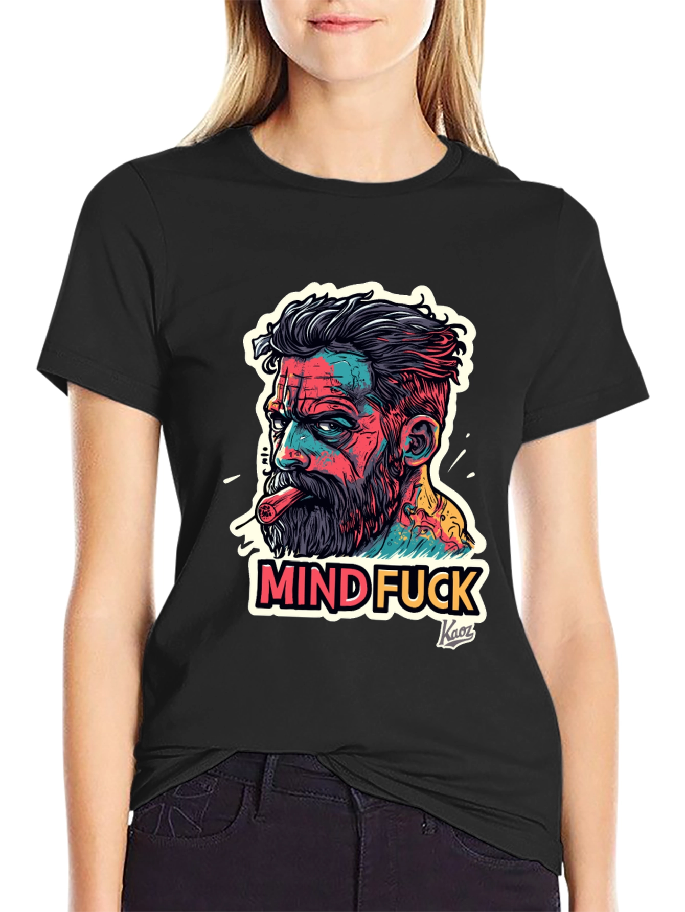 Mindf*ck Graphic Tee - Edgy Streetwear