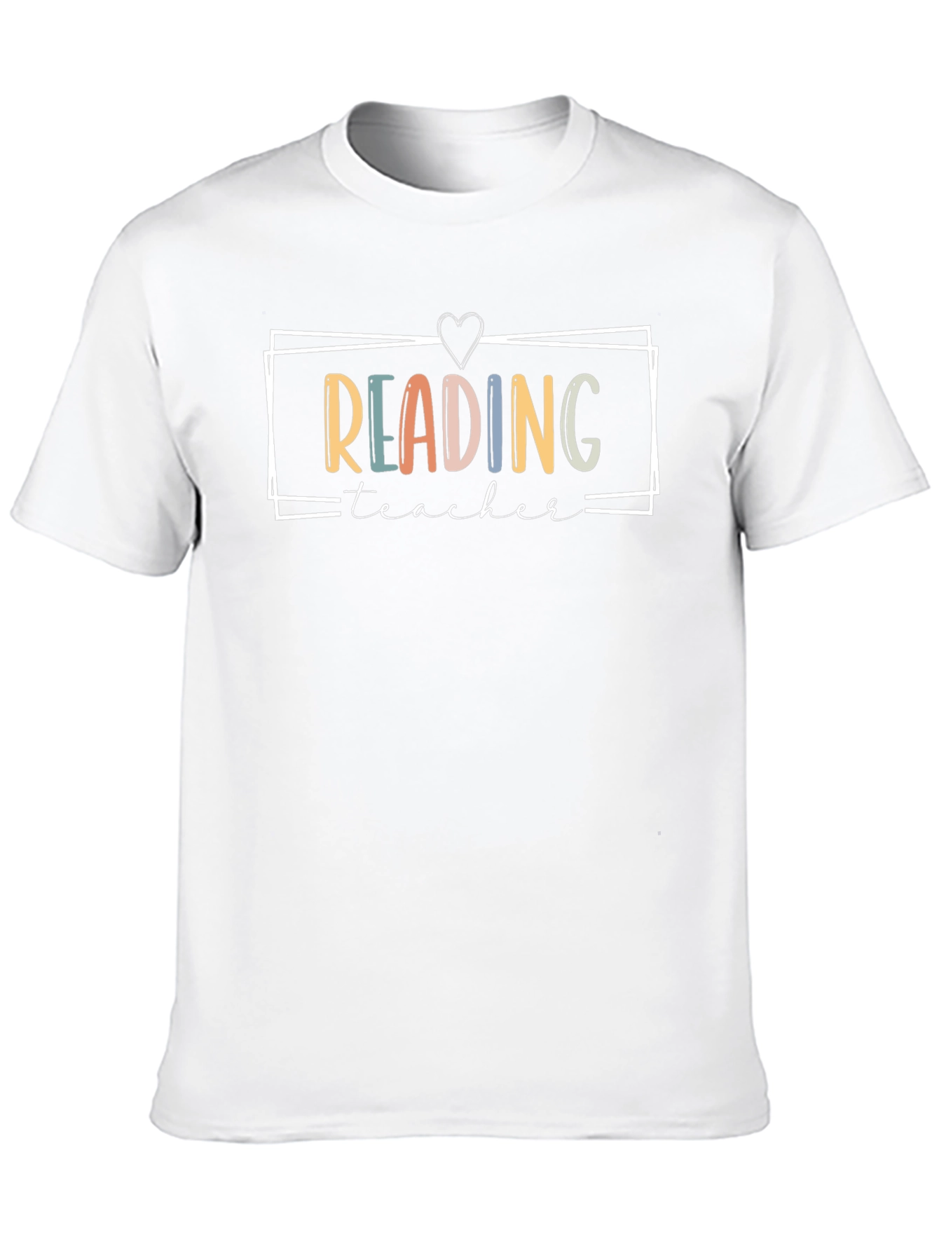 Reading Teacher Graphic Tee - Unisex Black T-Shirt