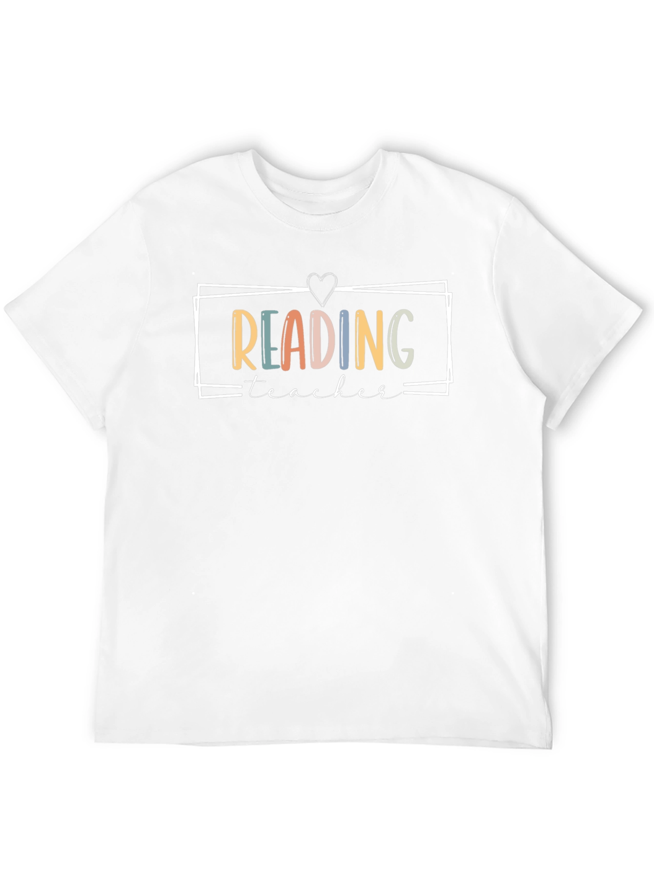Reading Teacher Graphic Tee - Unisex Black T-Shirt