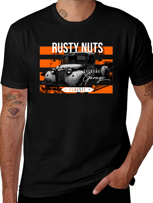 Rusty Nuts Garage Graphic Tee - Classic Truck