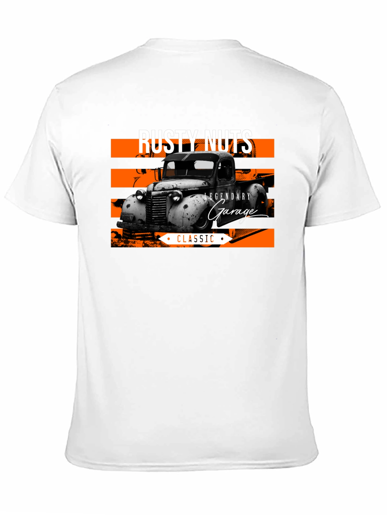Rusty Nuts Garage Graphic Tee - Classic Truck