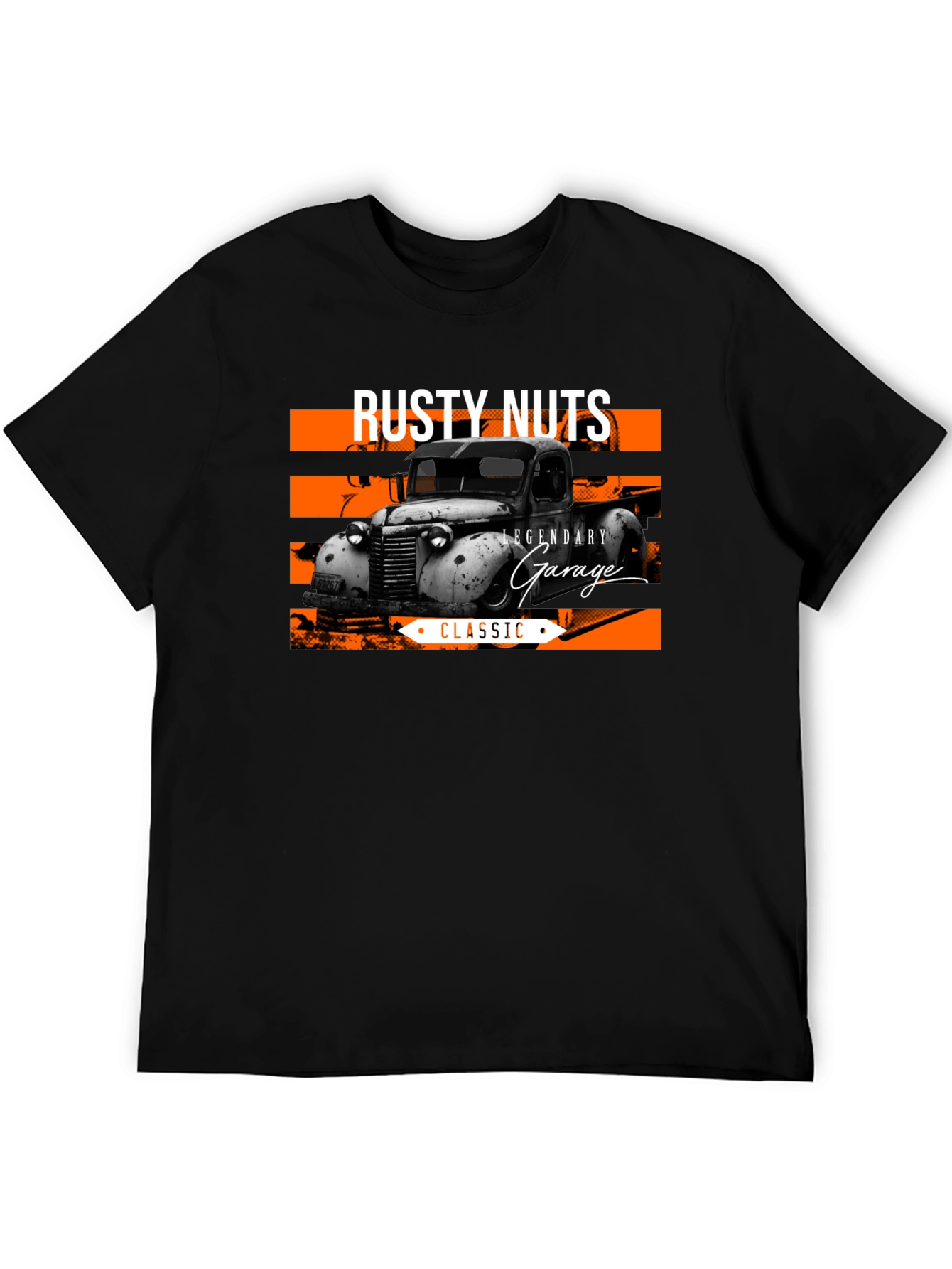 Rusty Nuts Garage Graphic Tee - Classic Truck