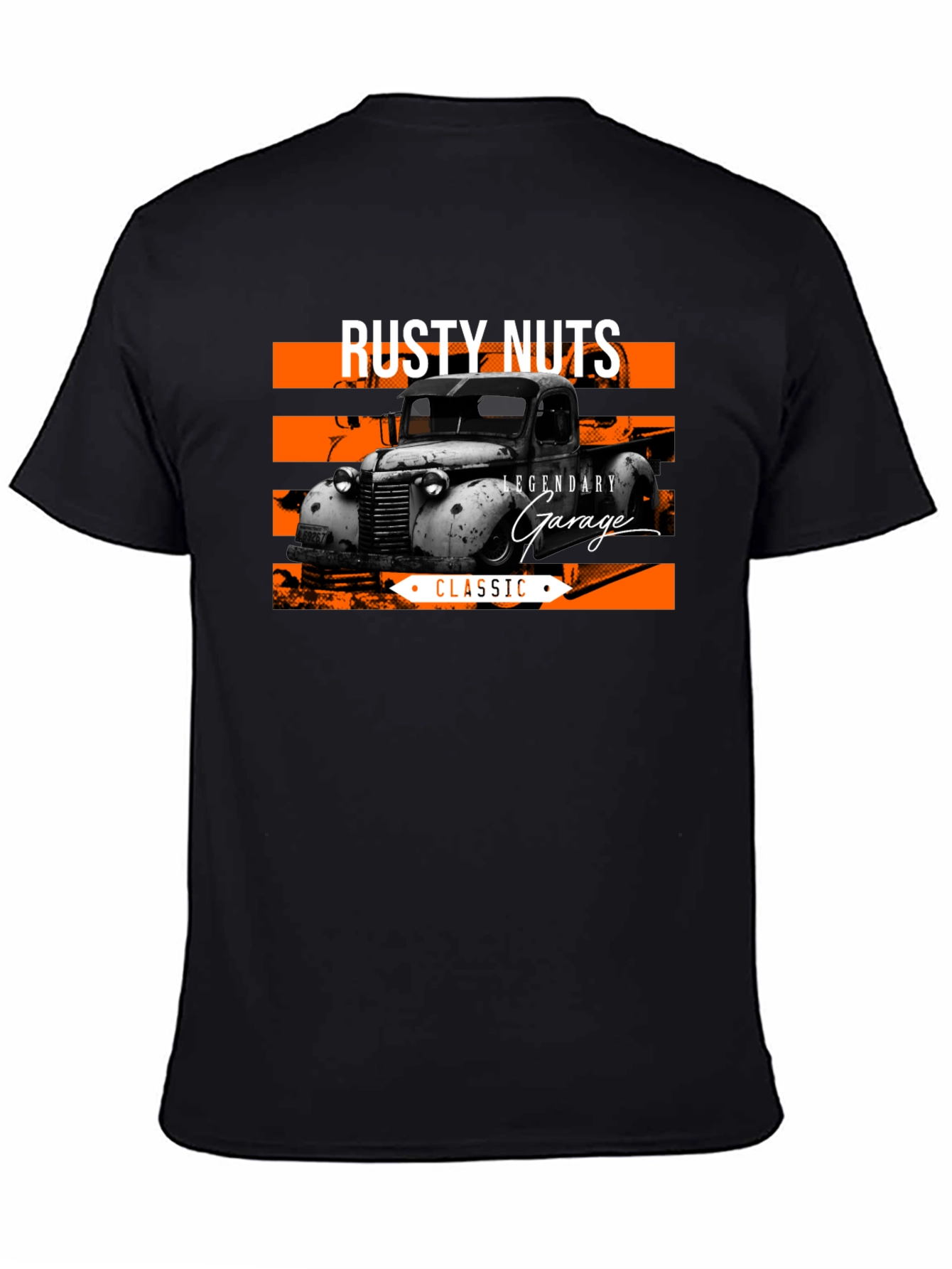 Rusty Nuts Garage Graphic Tee - Classic Truck