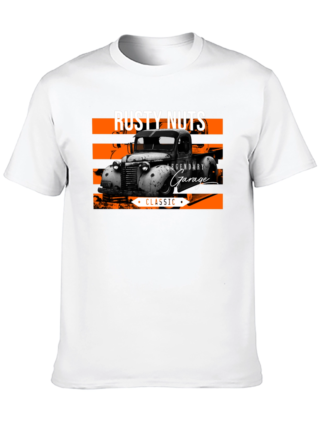 Rusty Nuts Garage Graphic Tee - Classic Truck