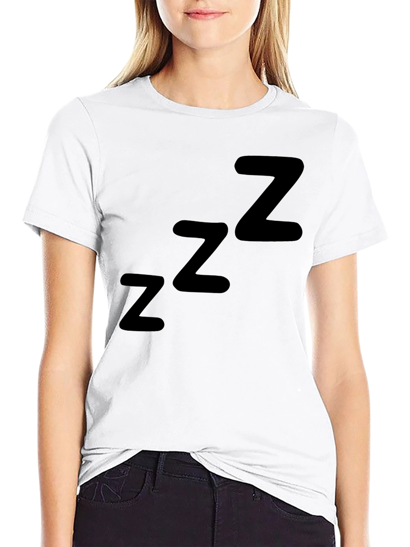 Mens Black Sleepy Z T-Shirt