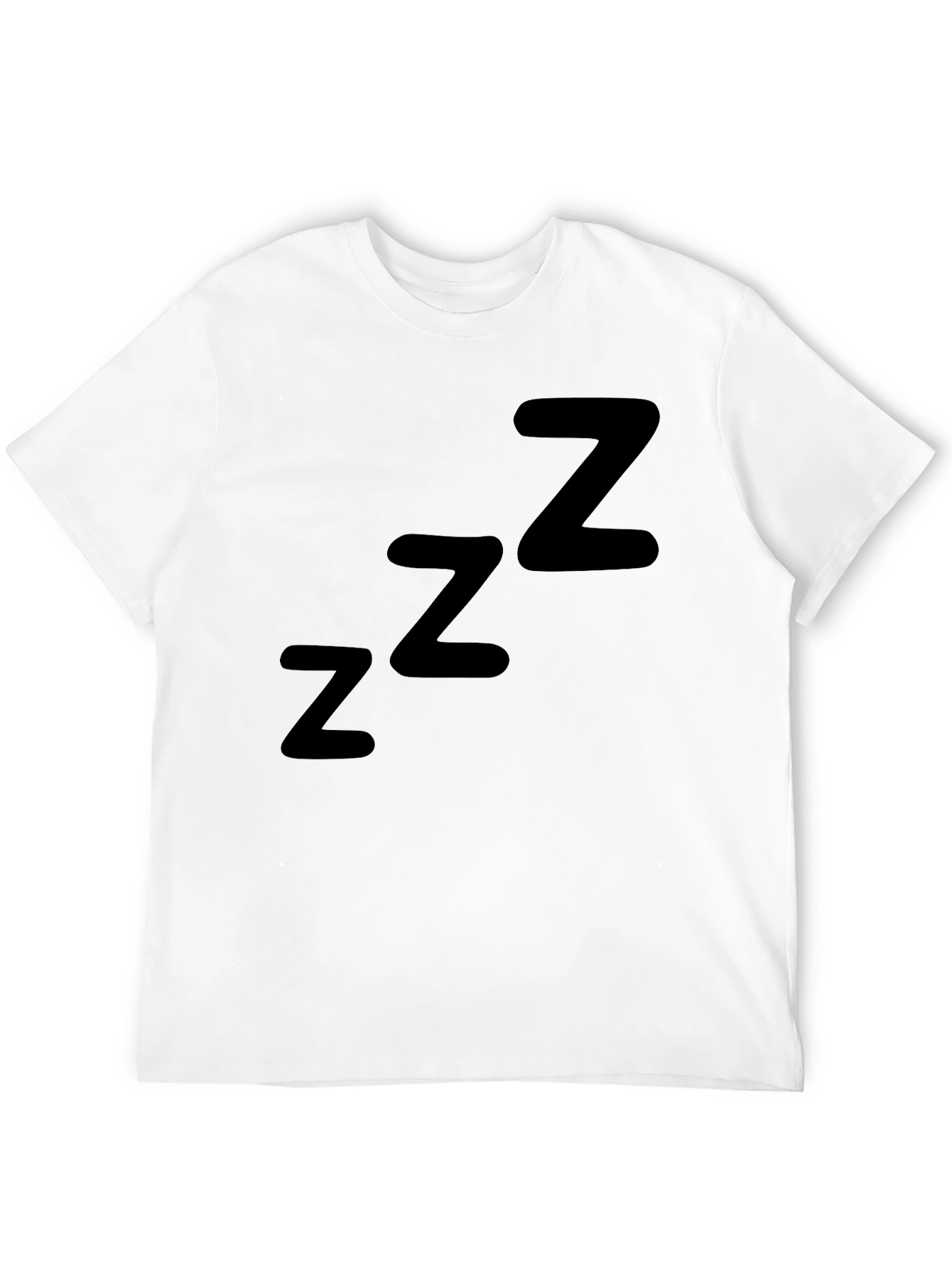 Mens Black Sleepy Z T-Shirt