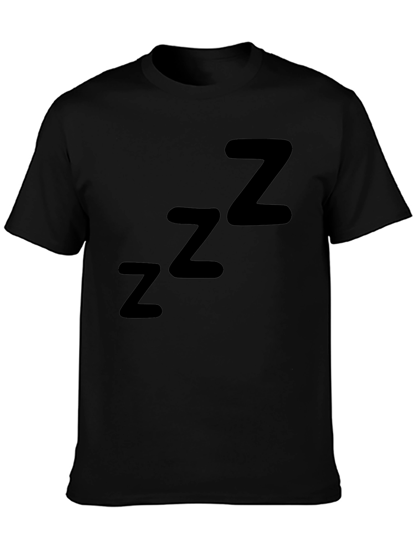 Mens Black Sleepy Z T-Shirt