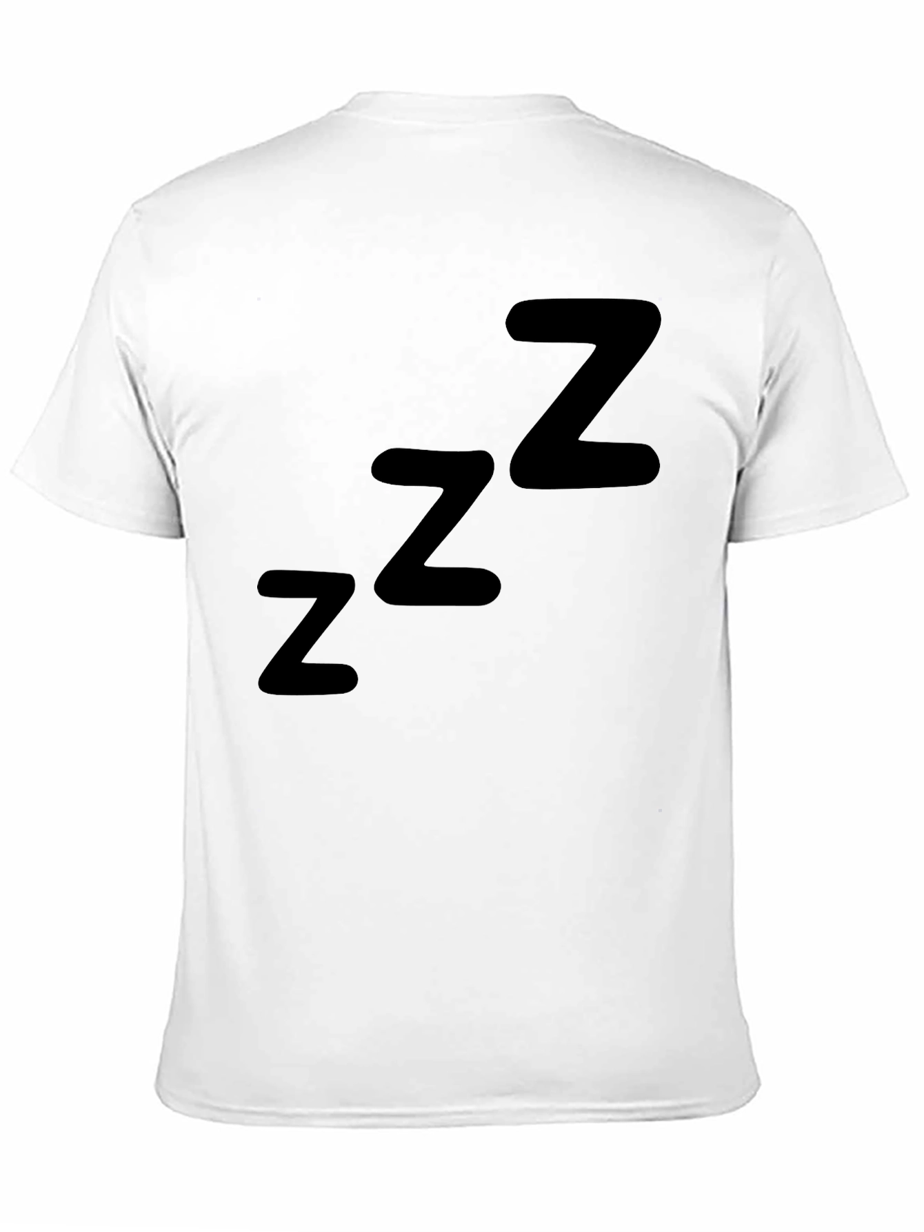 Mens Black Sleepy Z T-Shirt