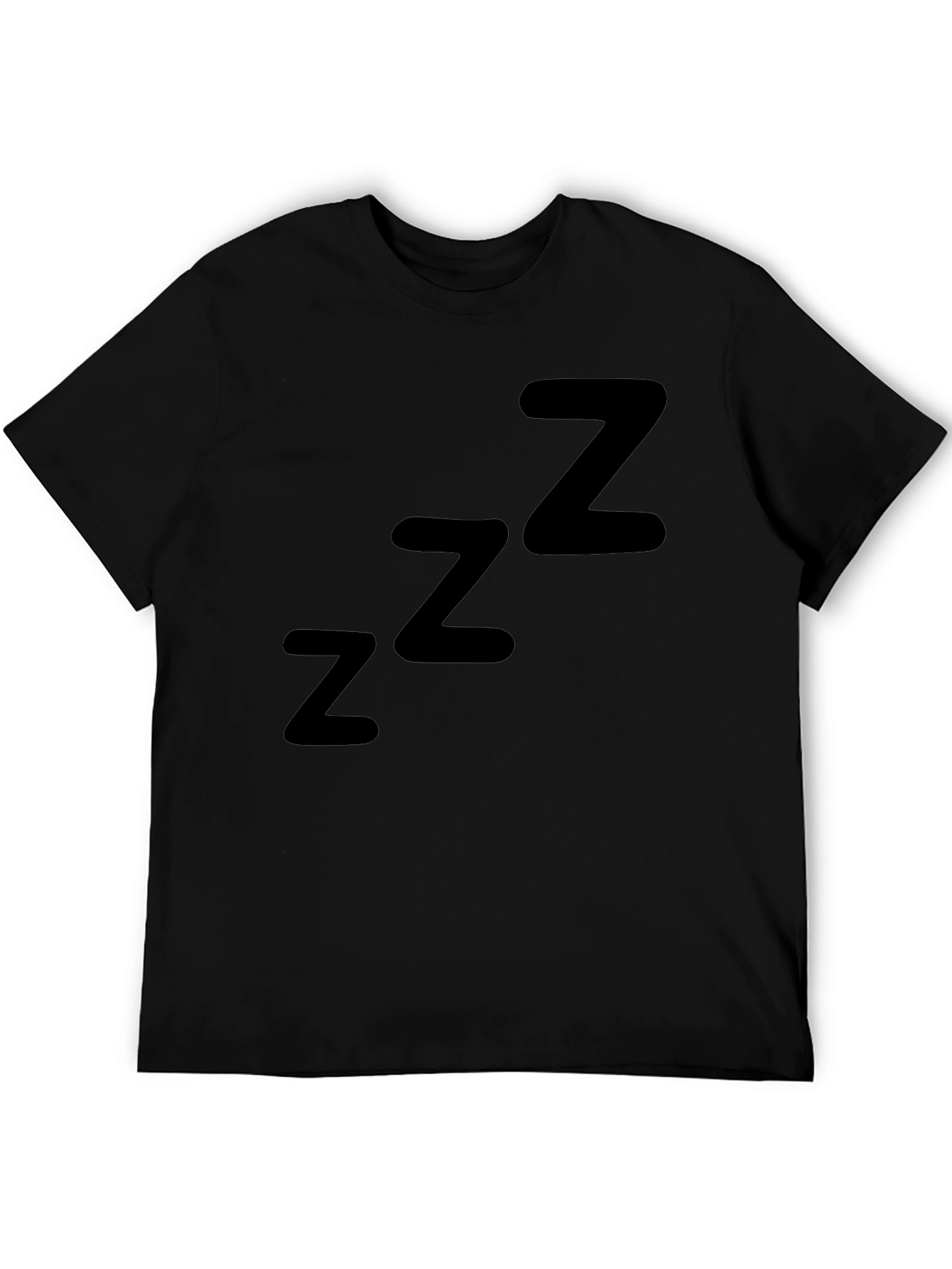 Mens Black Sleepy Z T-Shirt