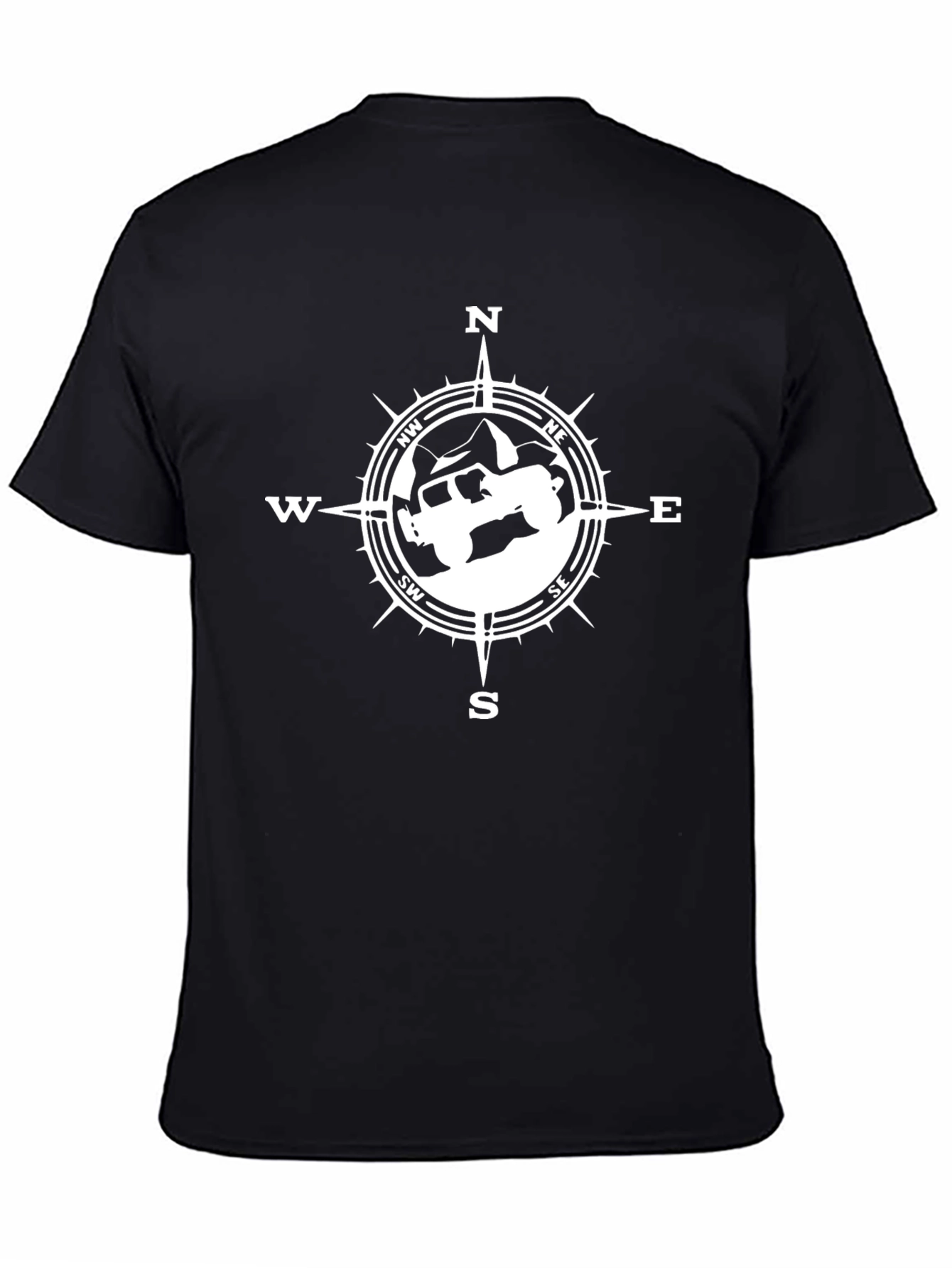 Off-Road Compass Graphic Tee - Adventure Awaits!