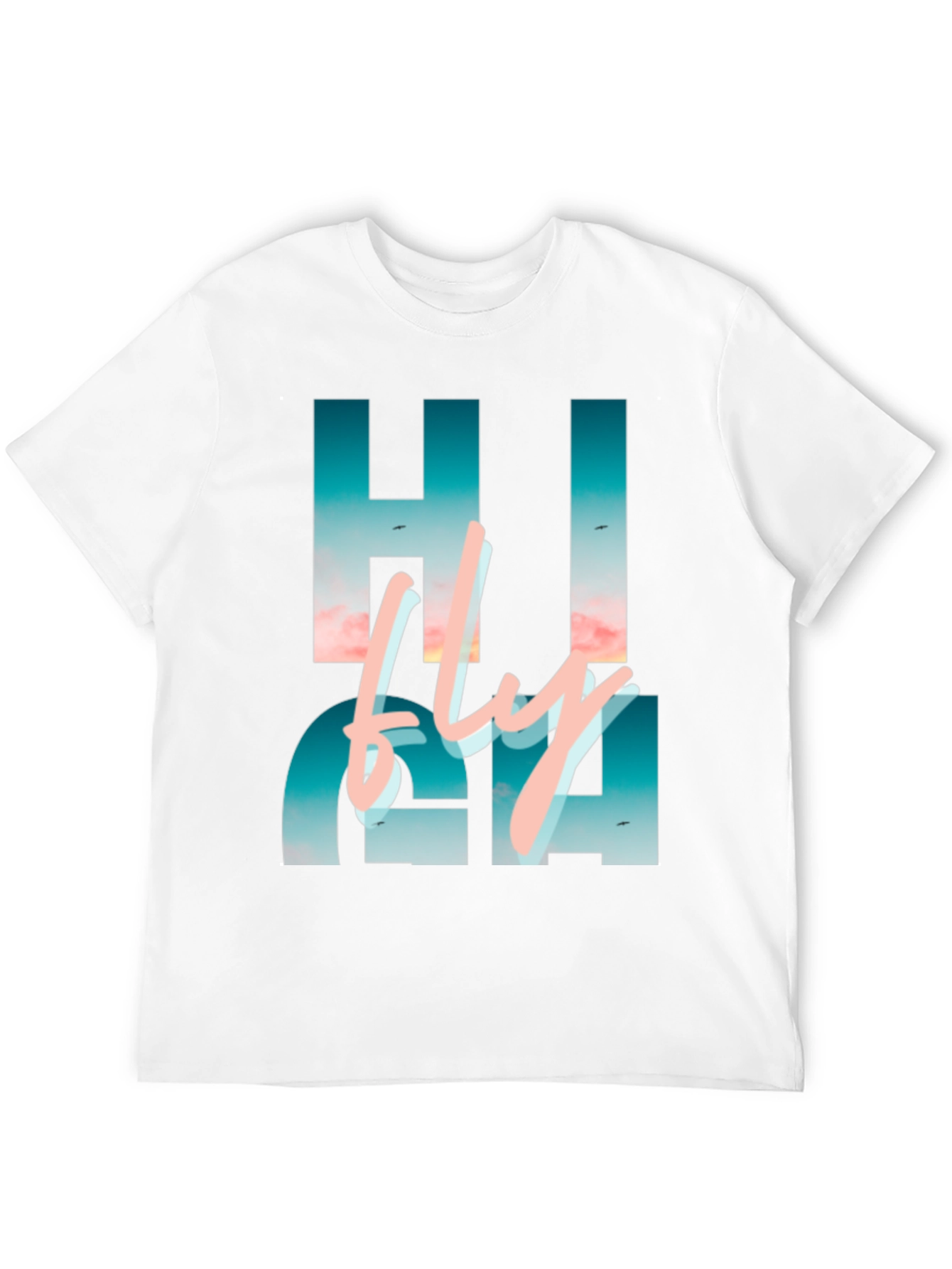 Hi Fly Black Graphic Tee