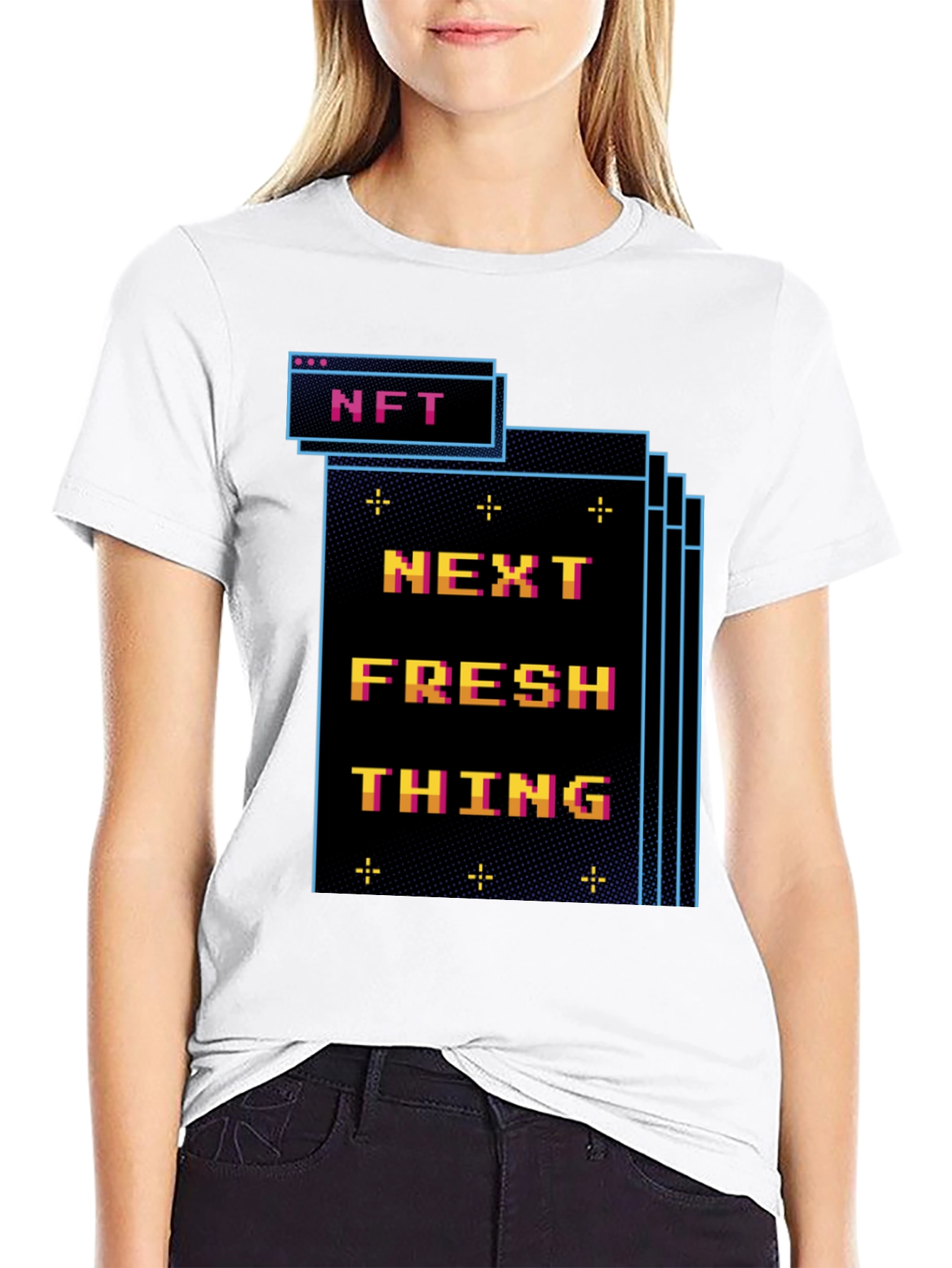 NFT Next Fresh Thing Pixel Art T-Shirt